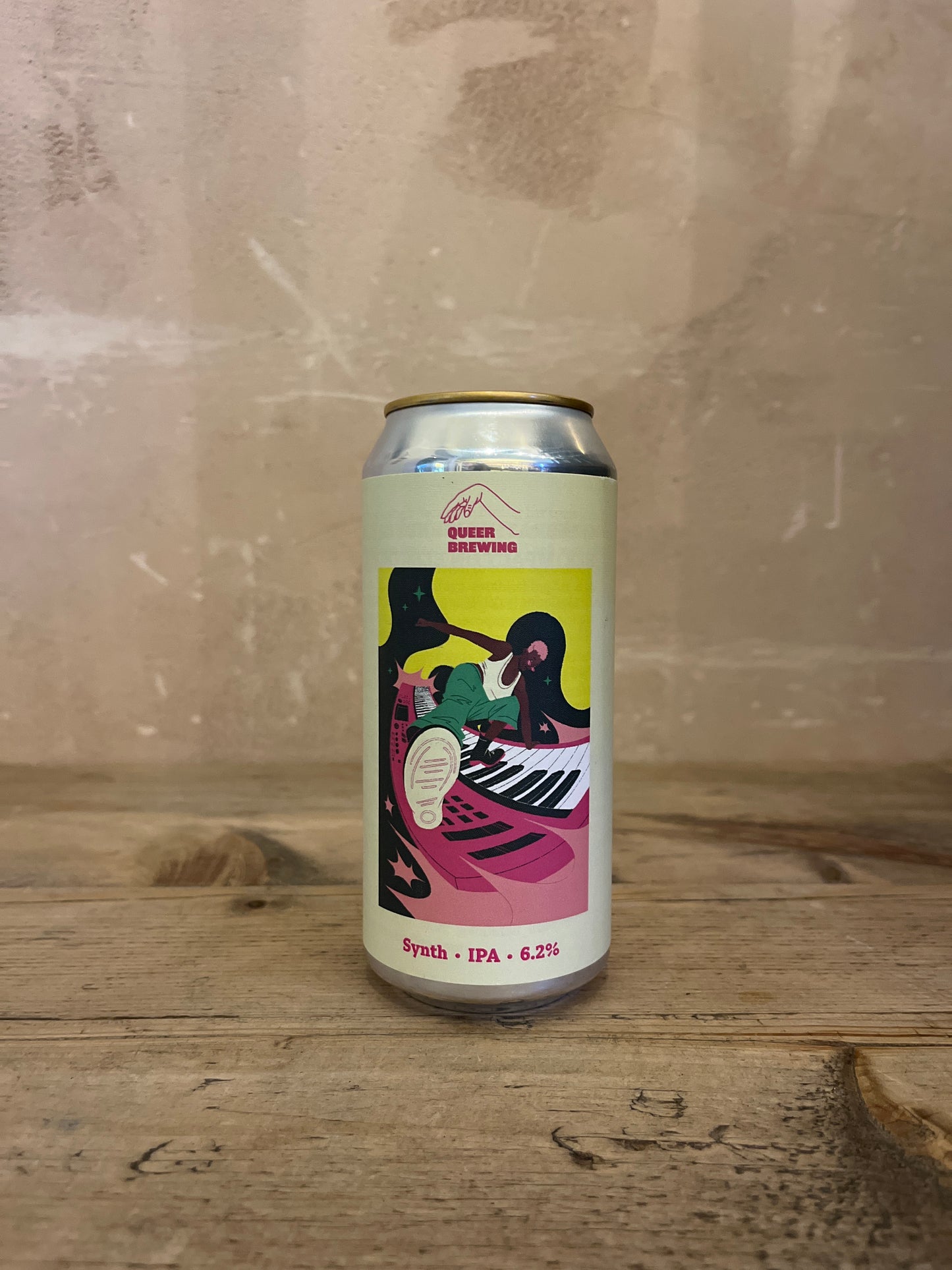 Queer Brewing Synth IPA 6.2% 440ml cans