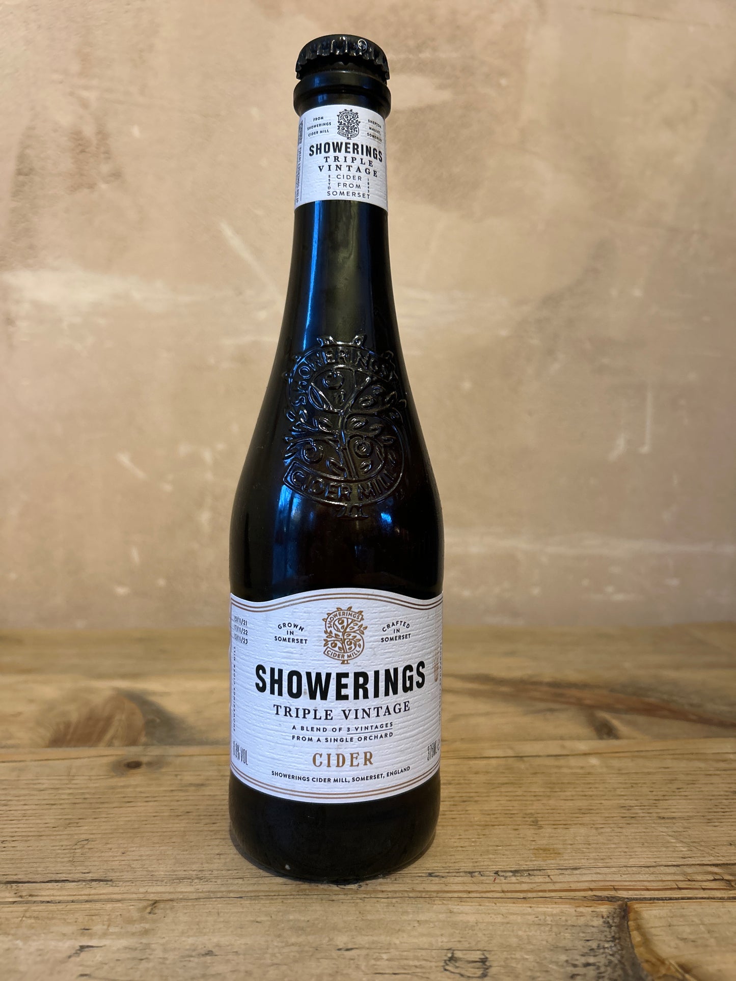 Showerings "Triple Vintage" Cider 375ml bottles 6.8% ABV