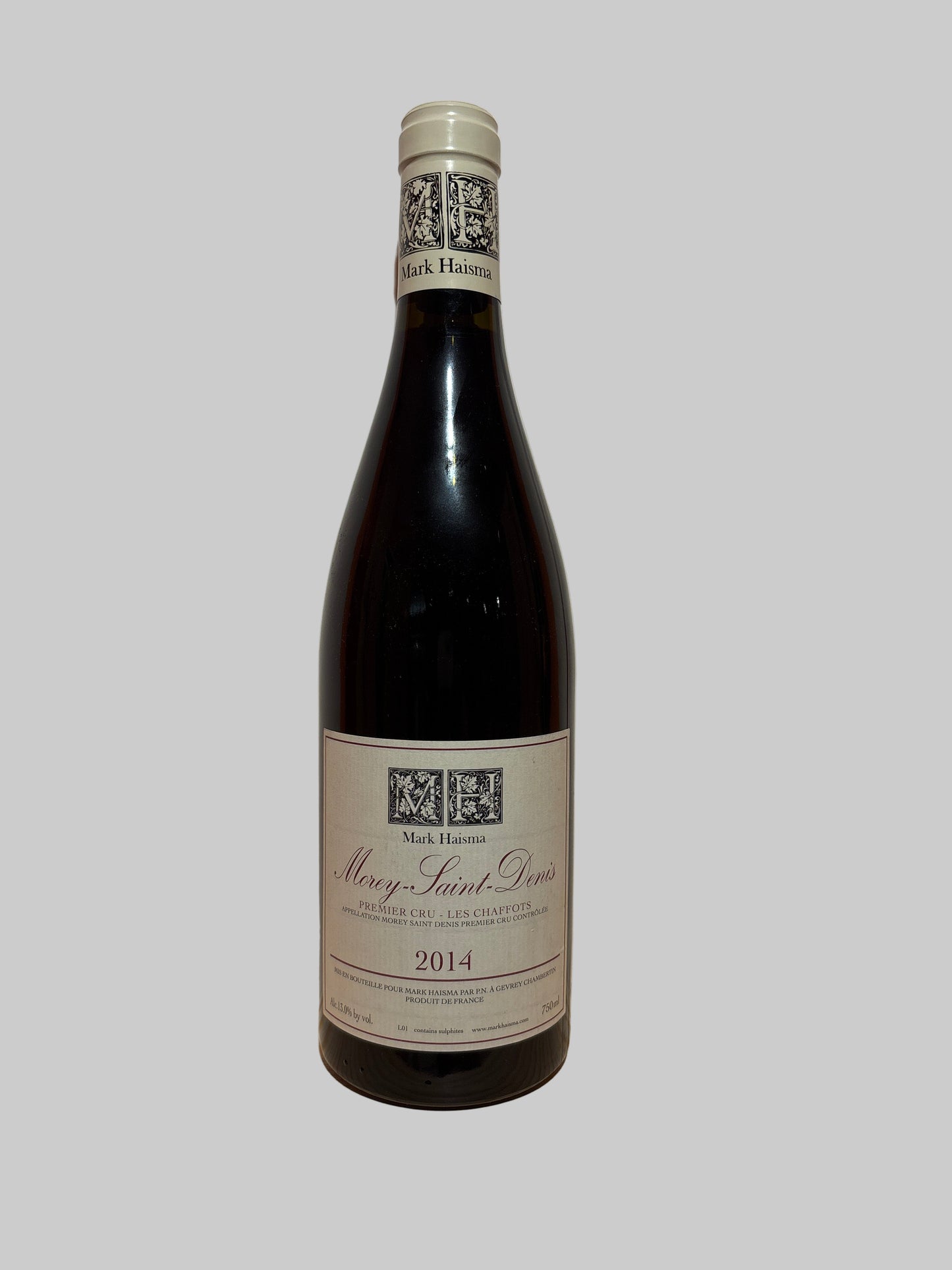 Morey St Denis 1er Cru 'Les Chaffots' 2014, Mark Haisma