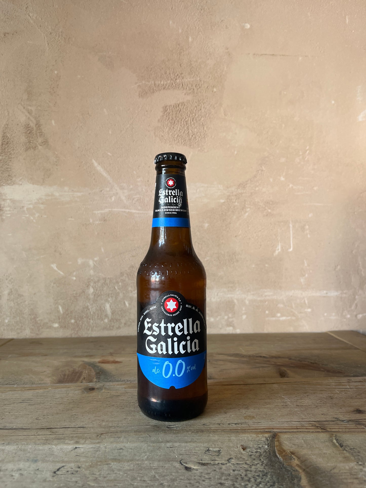 Estrella Galicia Alcohol Free 330ml bottle