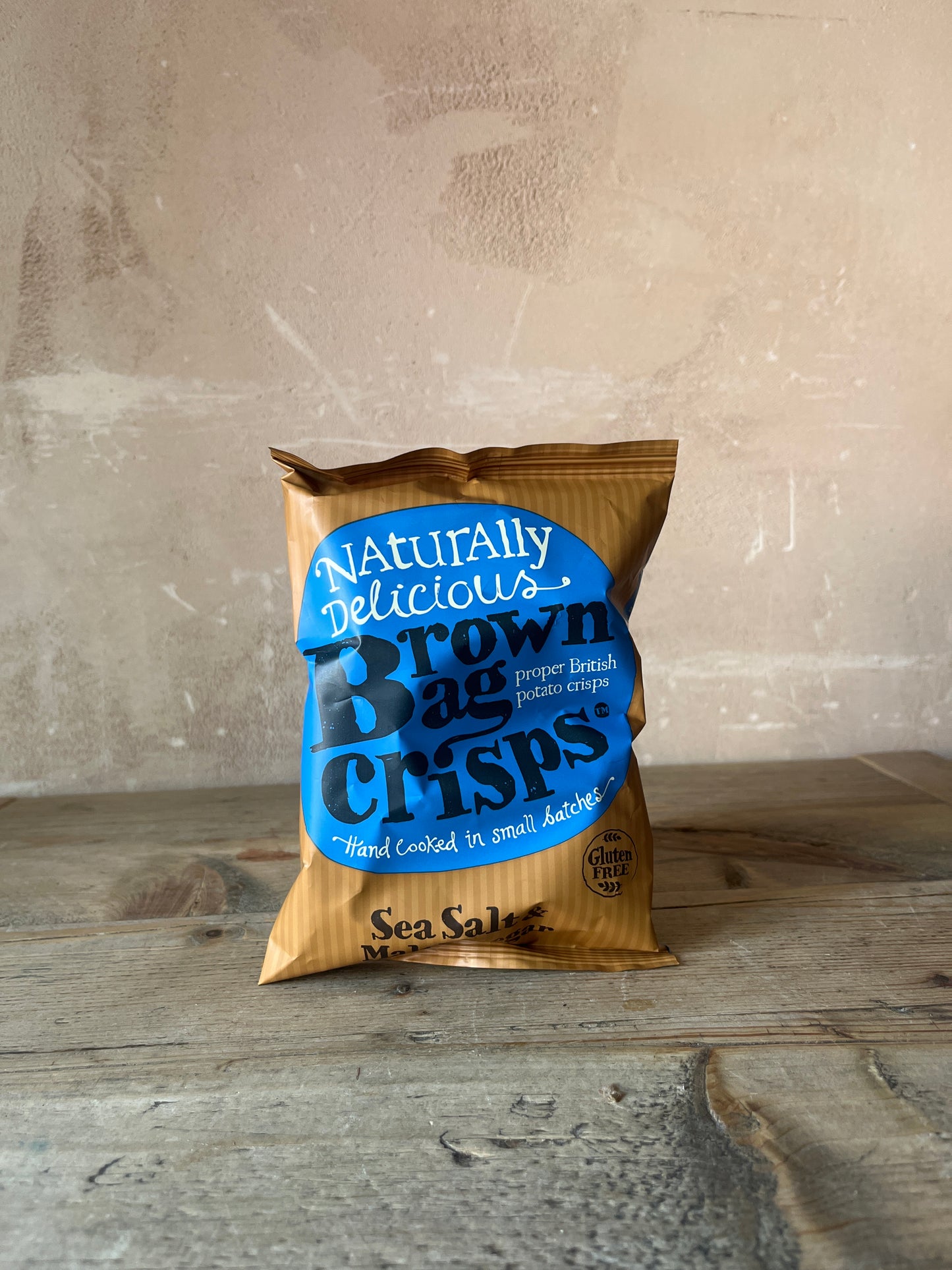 Brown Bag Crisps Sea Salt & Malt Vinegar