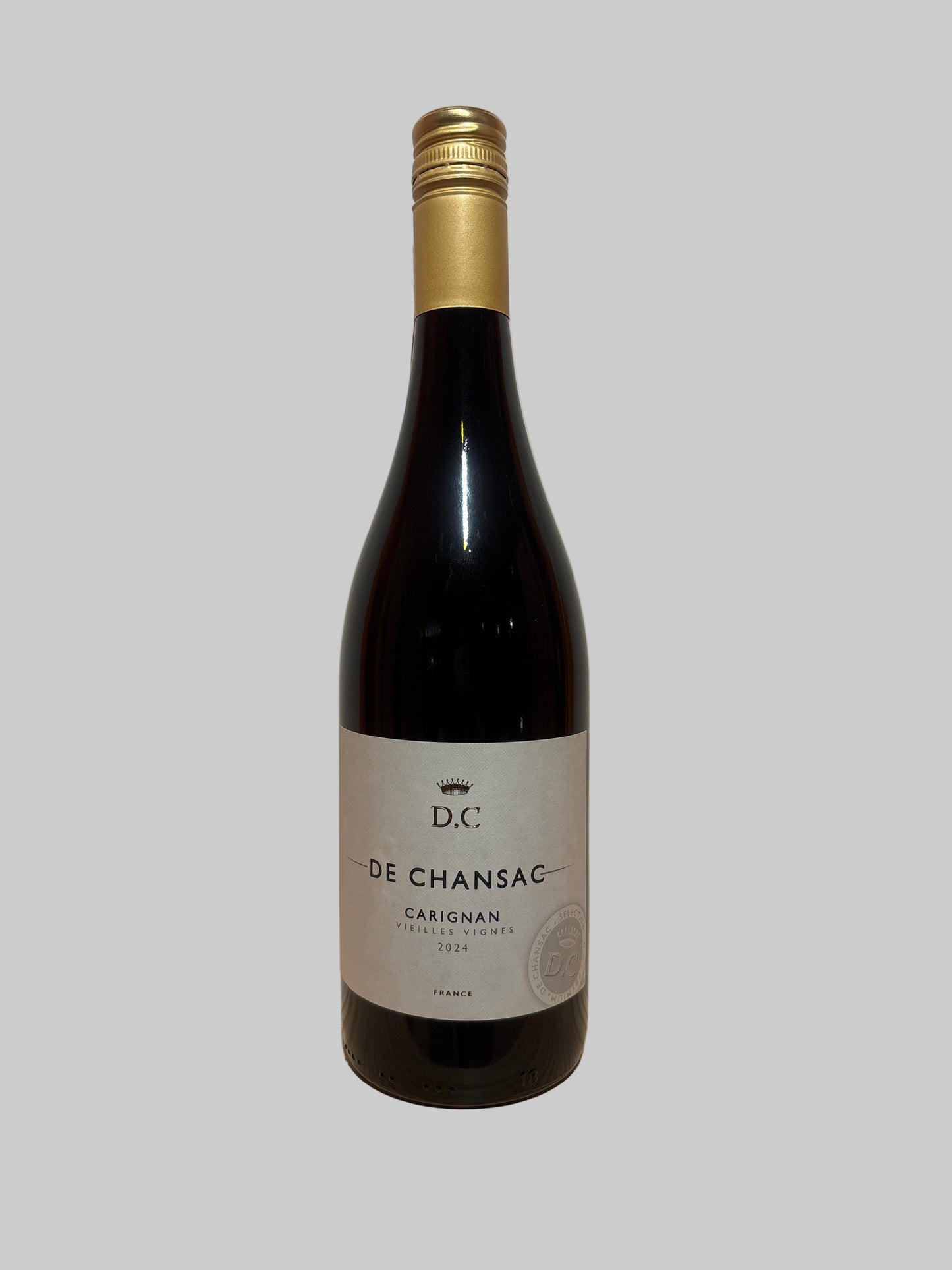 Carignan, IGP de l'Herault, Old Vines, 2024, De Chansac