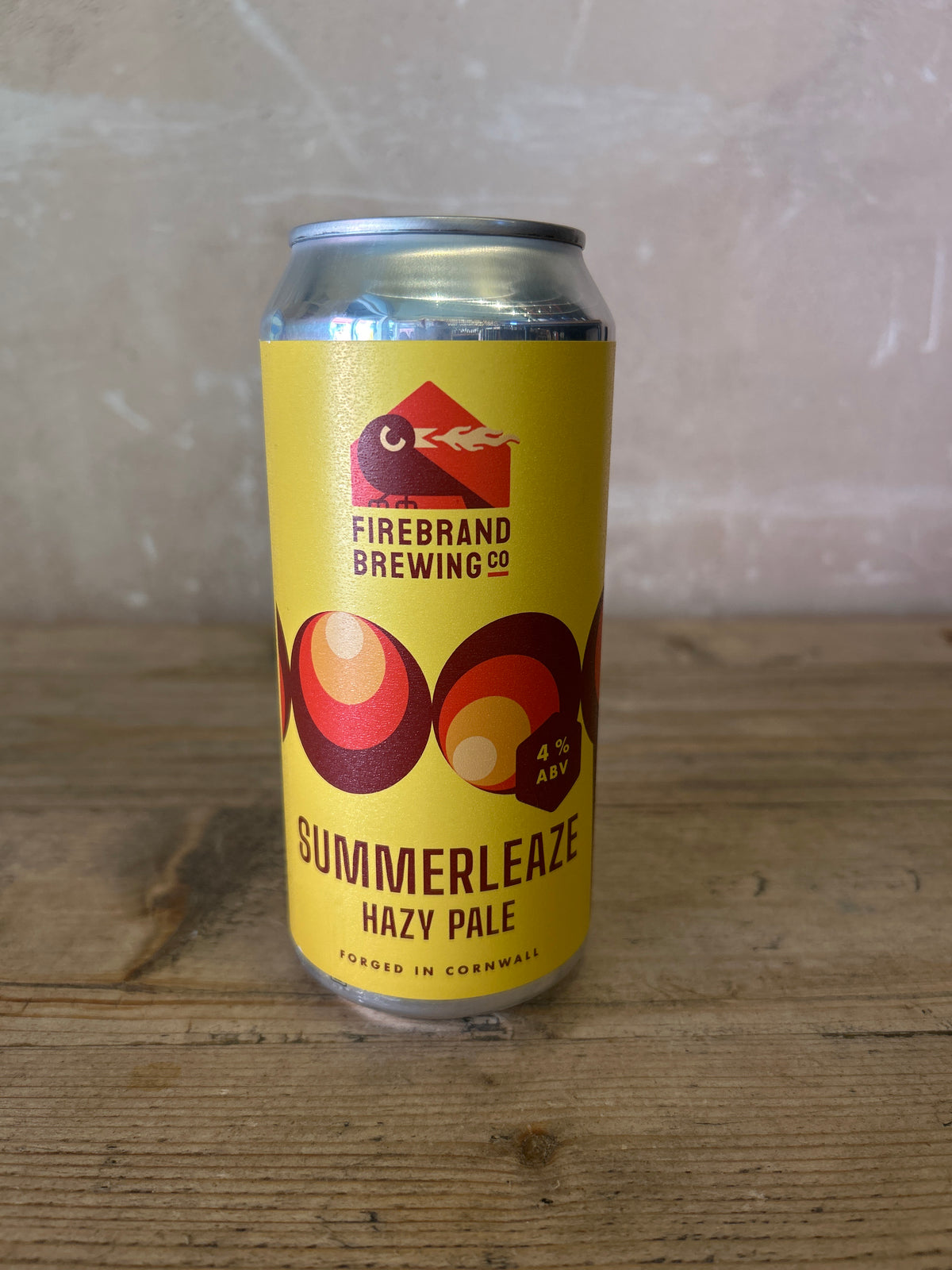 Firebrand Brewing Co 'Summerleaze' Hazy Pale Ale 4% 440ml Can