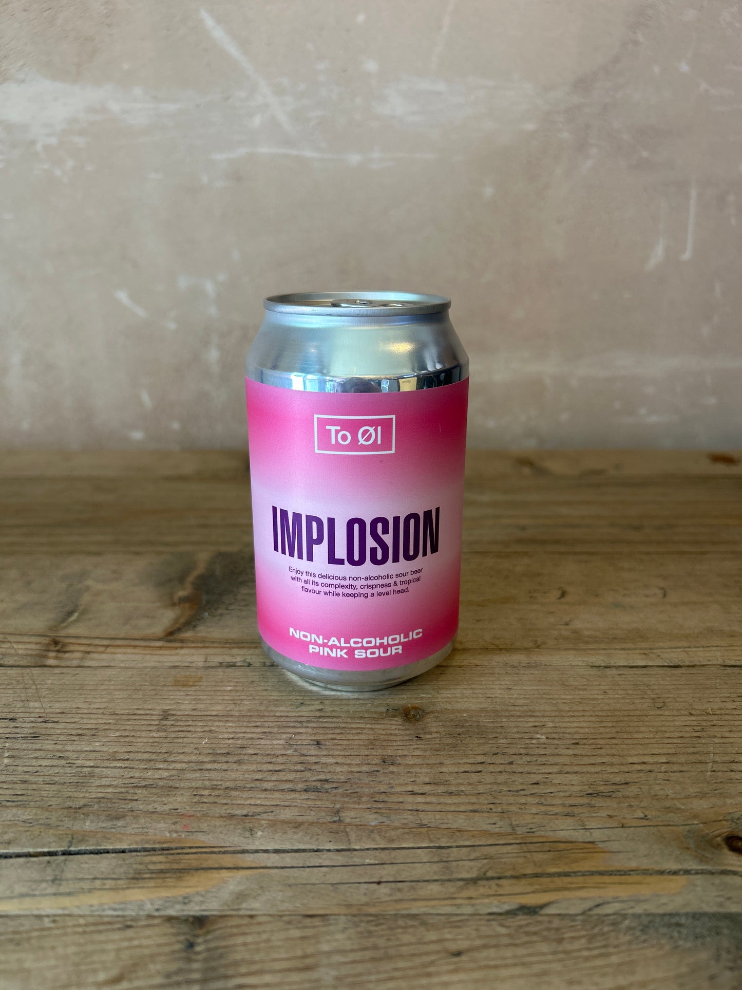 To 01 Implosion Non-Alcoholic Pink Sour 0.5% 330ml Can