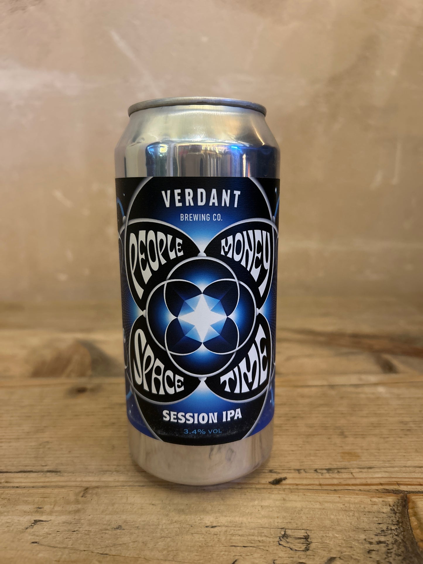 Verdant People Money Space Time 3.8% Pale Ale 440ml can