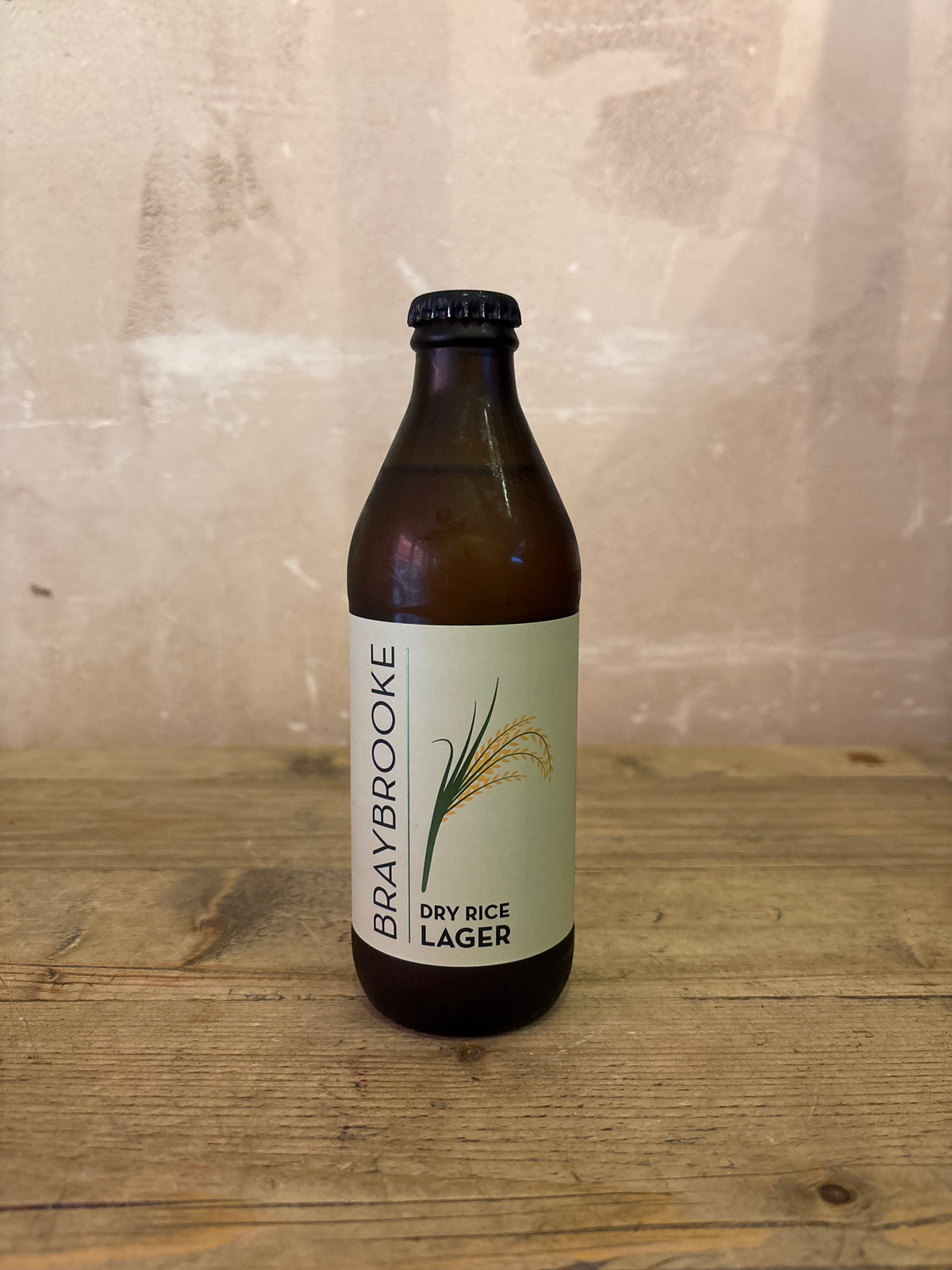 Braybrooke Dry Rice Lager 5.7% 330ml bottle
