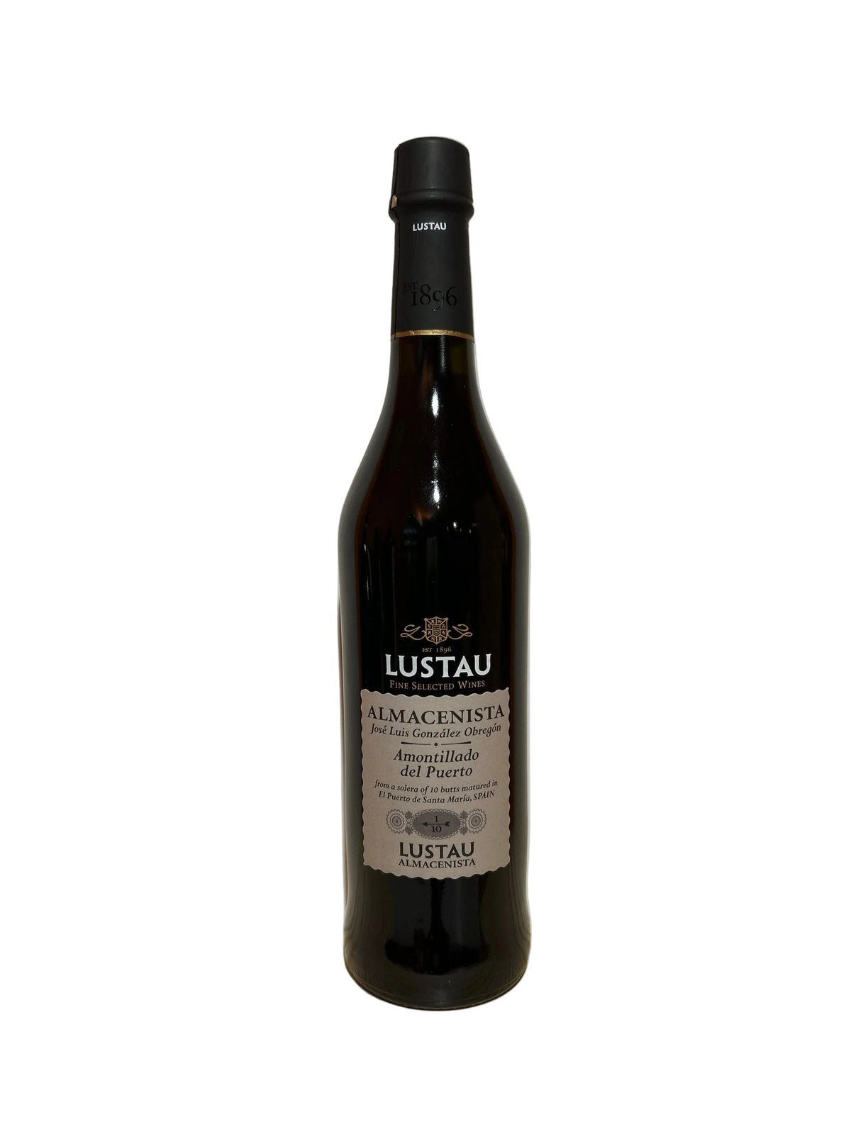 Amontillado del Puerto Almacenista Gonzalez Obregon, NV, Bodegas Lustau (Half Litre)