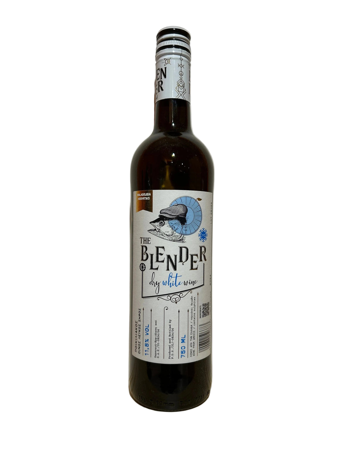 Assyrtiko/Malagouzia The Blender White, 2024, Vasiliki Akriotou