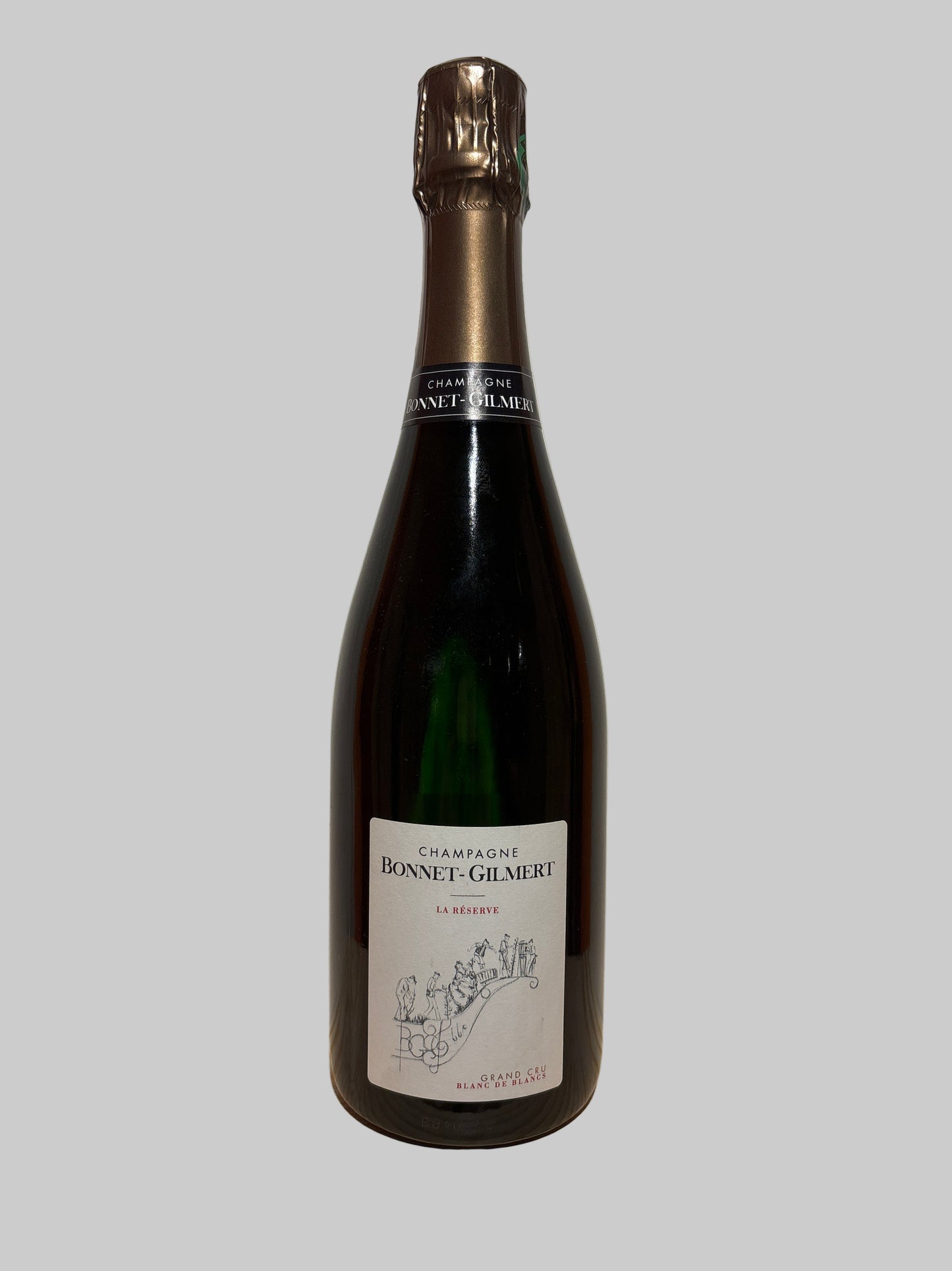 Champagne Grand Cru Blanc de Blancs NV, Bonnet Gilmert