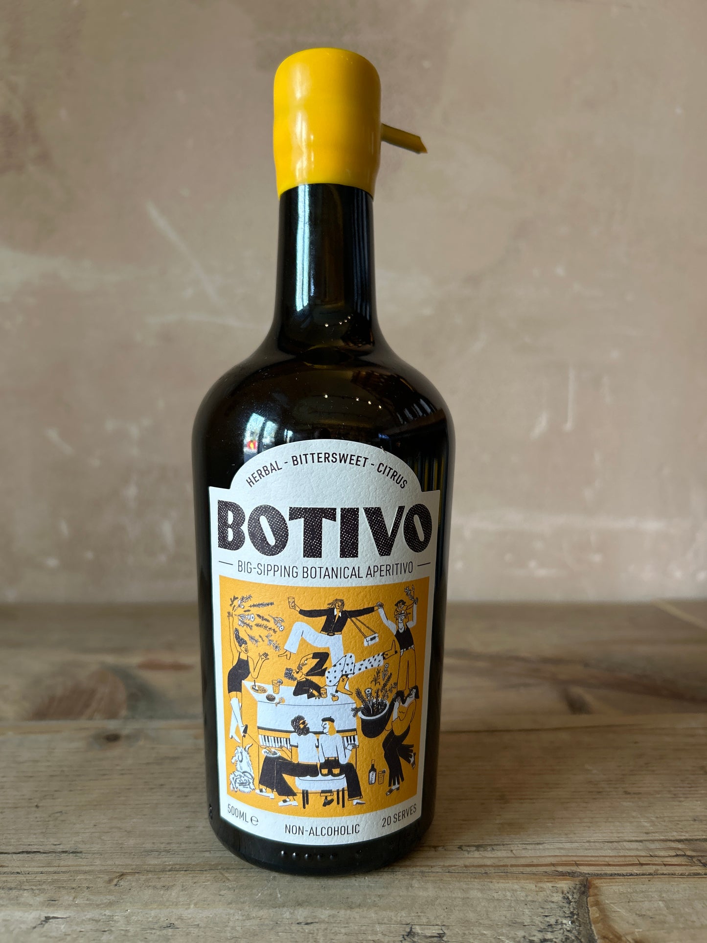 Botivo Botanical Aperitivo 0% 500ml Bottle