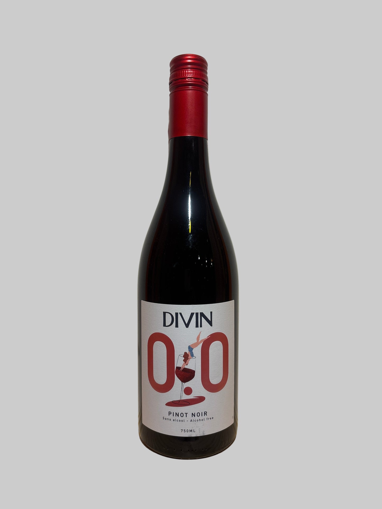 Alcohol Free Pinot Noir, Divin