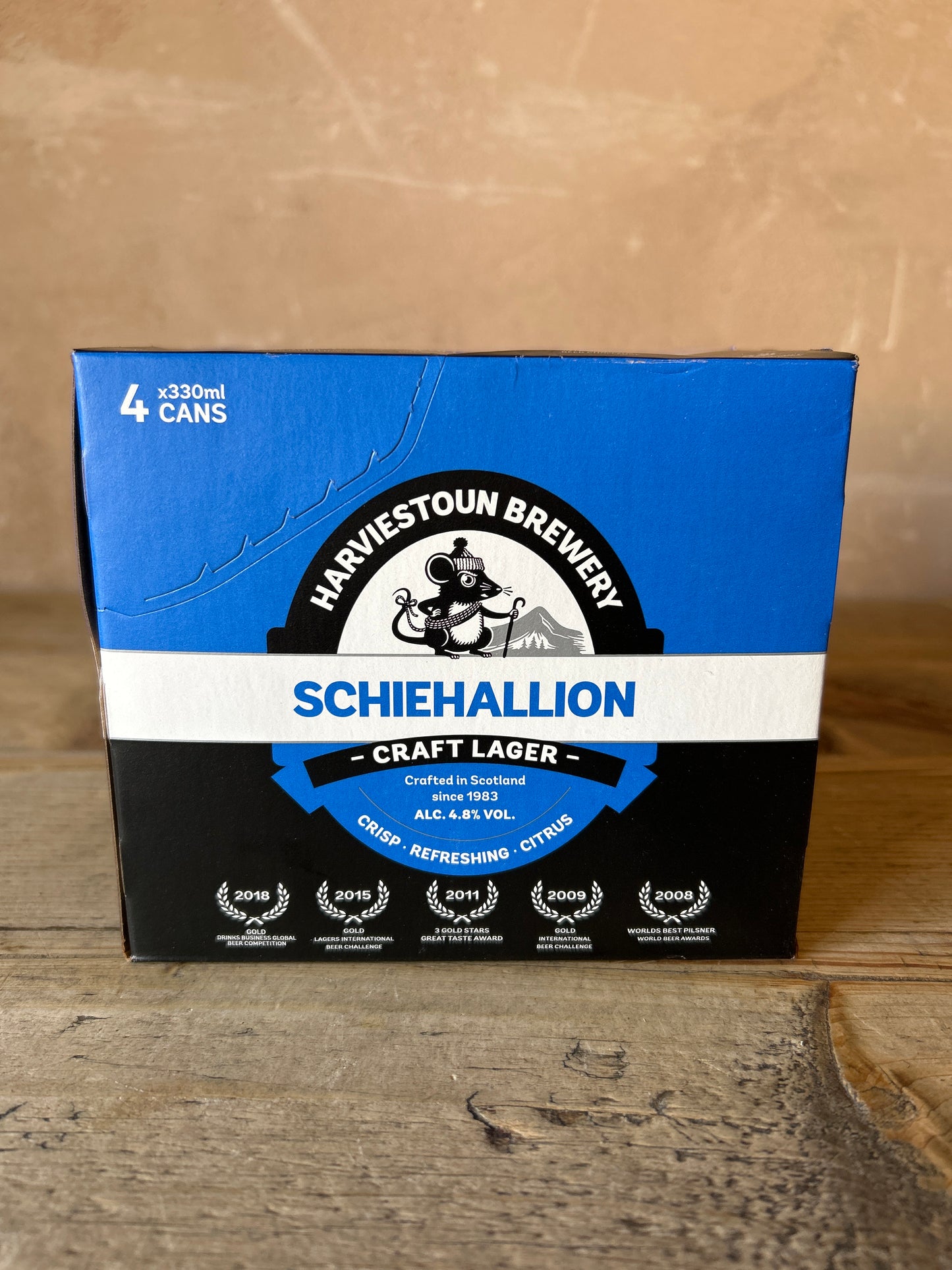 Harviestoun Schiehallion 4 x 330ml cans 4.8%