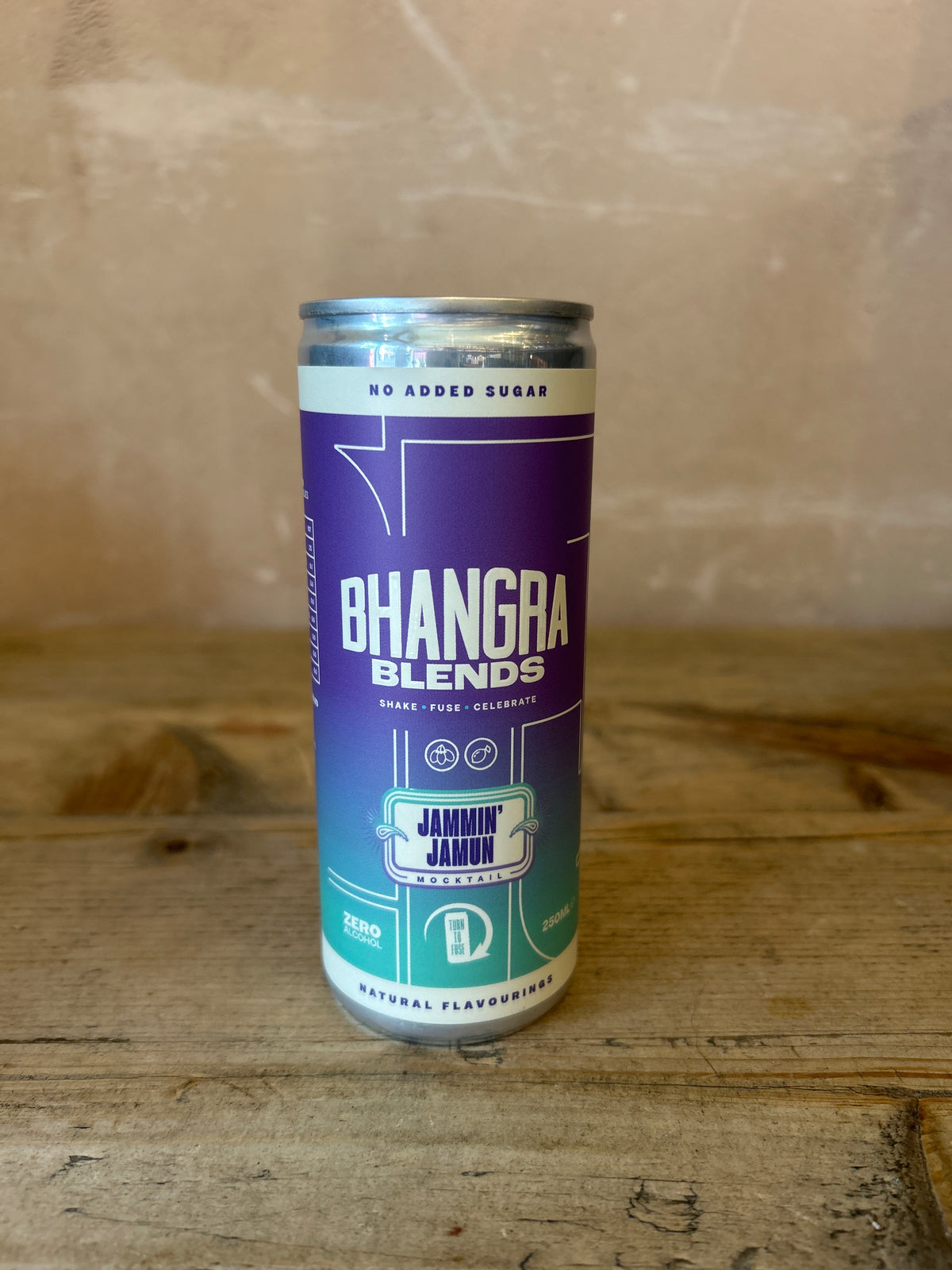 Bhangra Blends Jammin' Jamun Indian Black Plum & Lime Mocktail 250ml Can