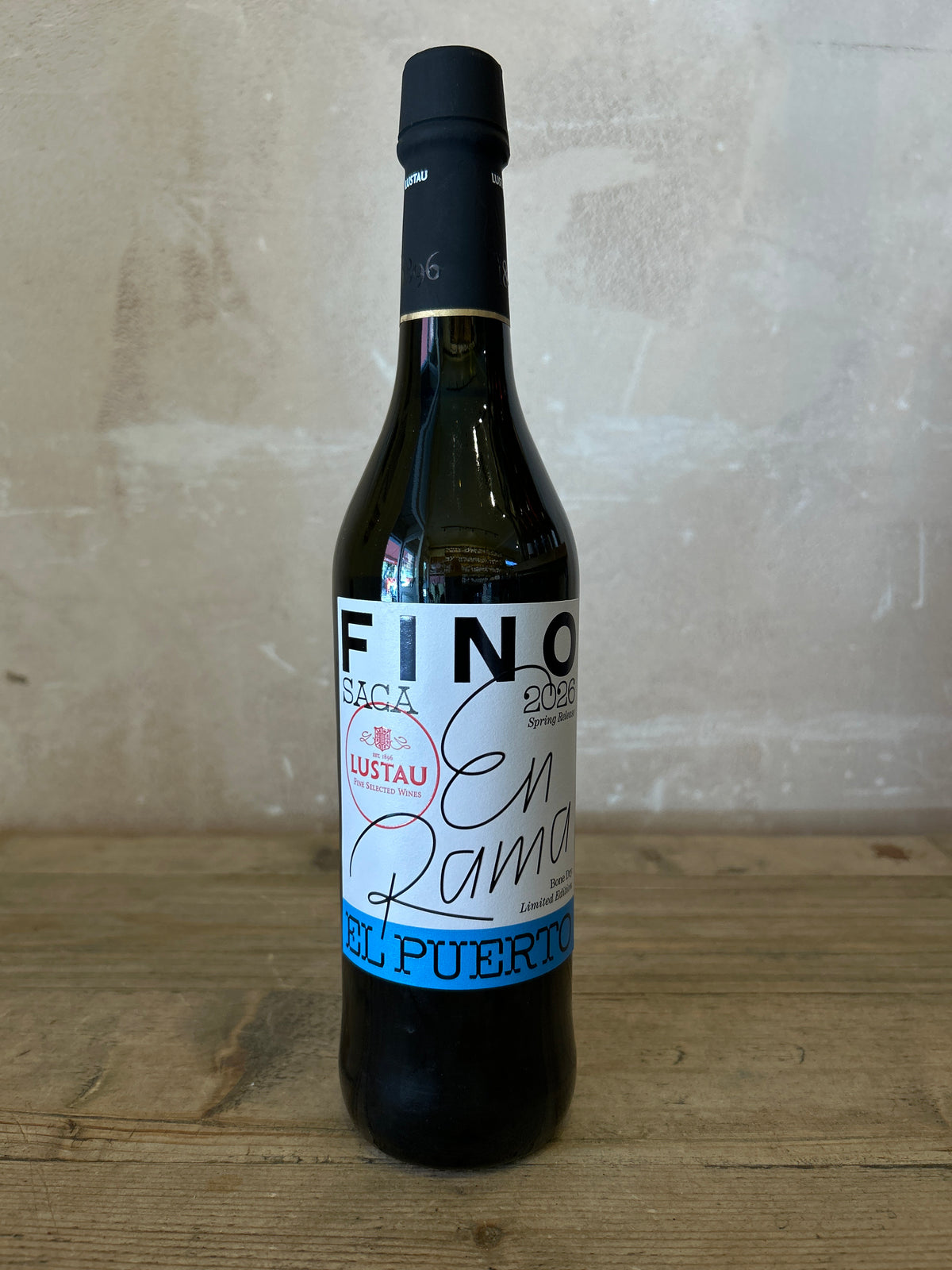 3 en Rama Fino del Puerto 2026, Bodegas Lustau