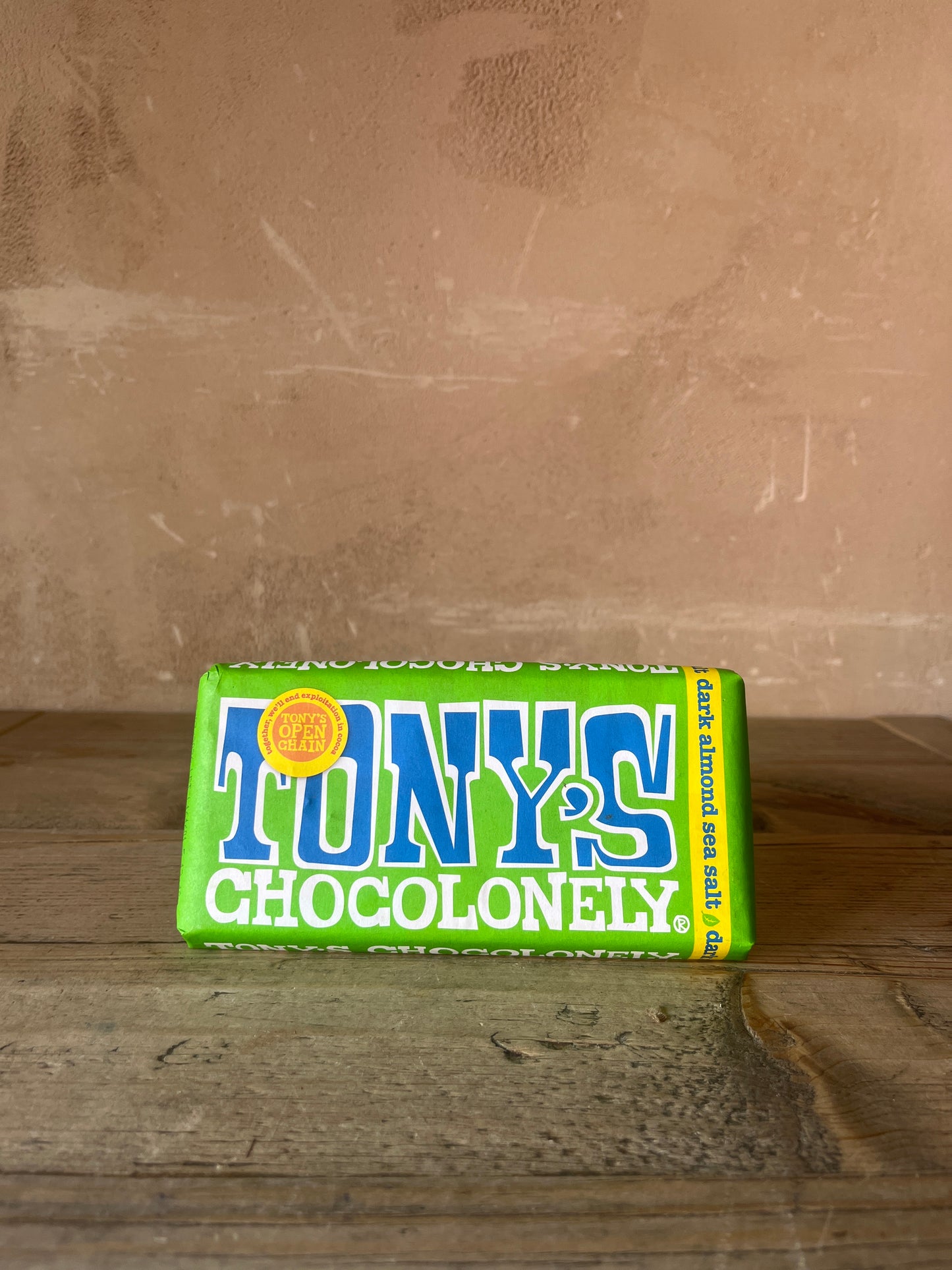 Tony's Chocolonely Dark Chocolate 51% Almond Sea Salt