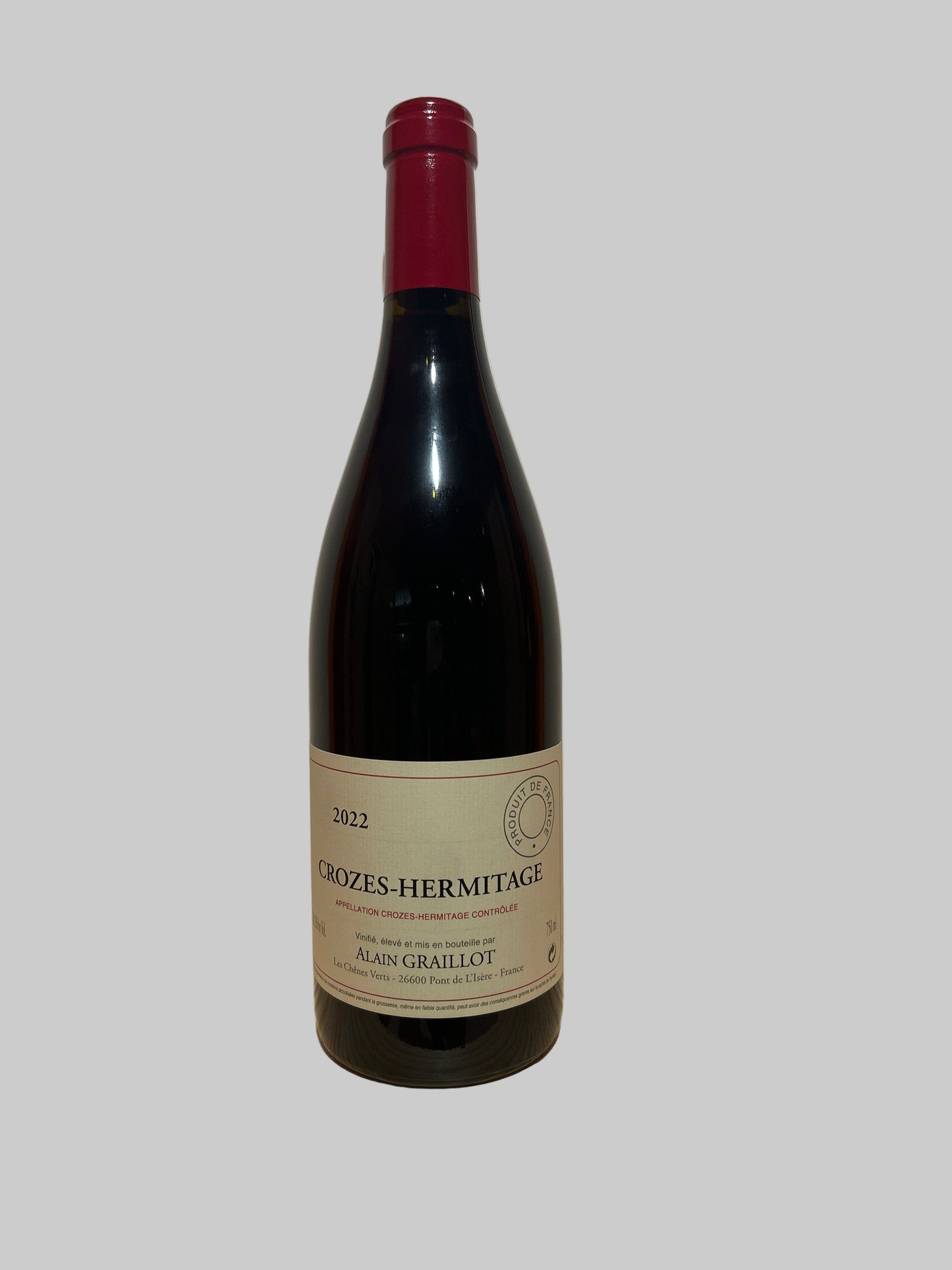 Crozes Hermitage Rouge 2022, Alain Graillot