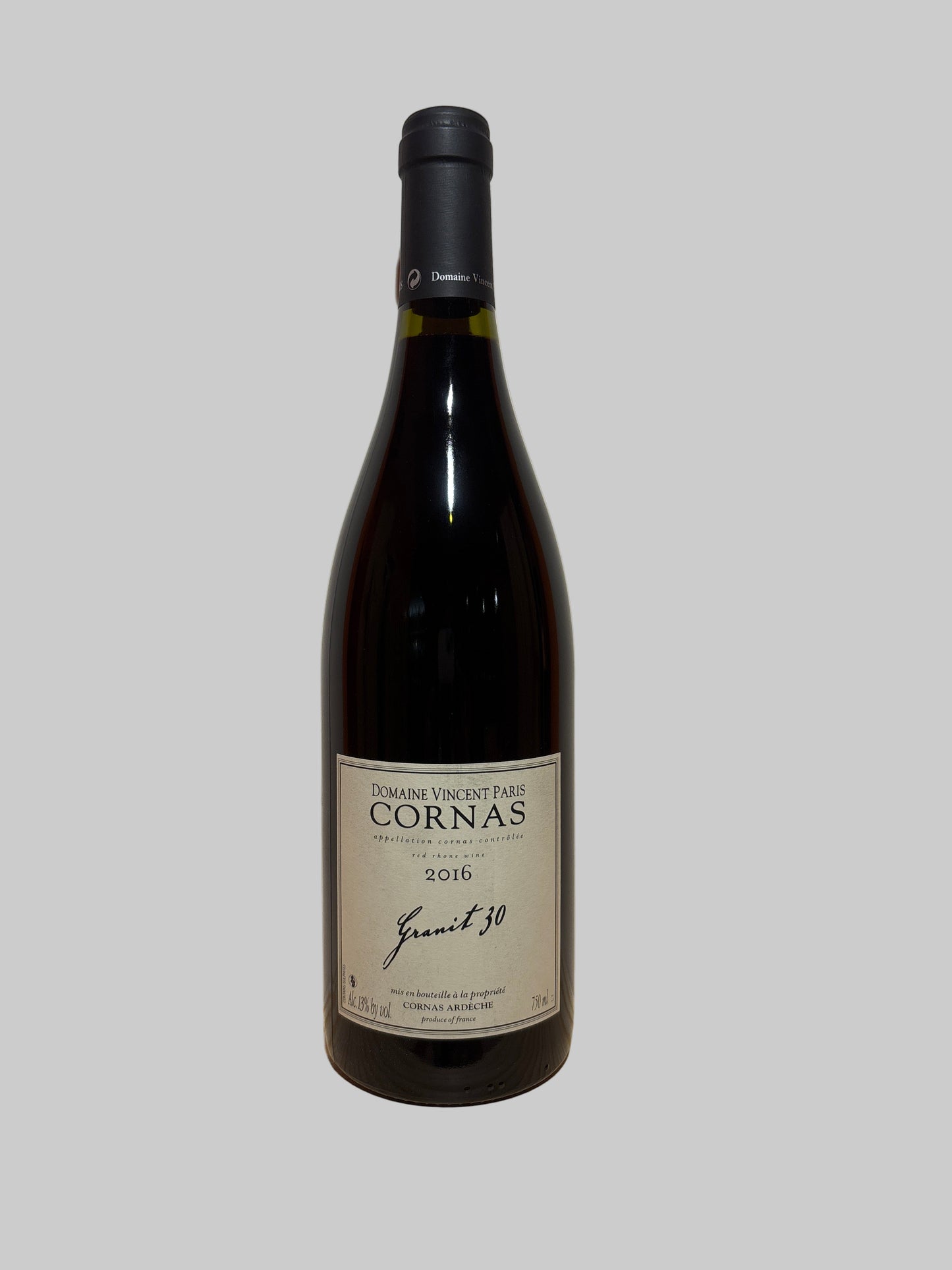 Cornas 'Granit 30' 2016, Vincent Paris