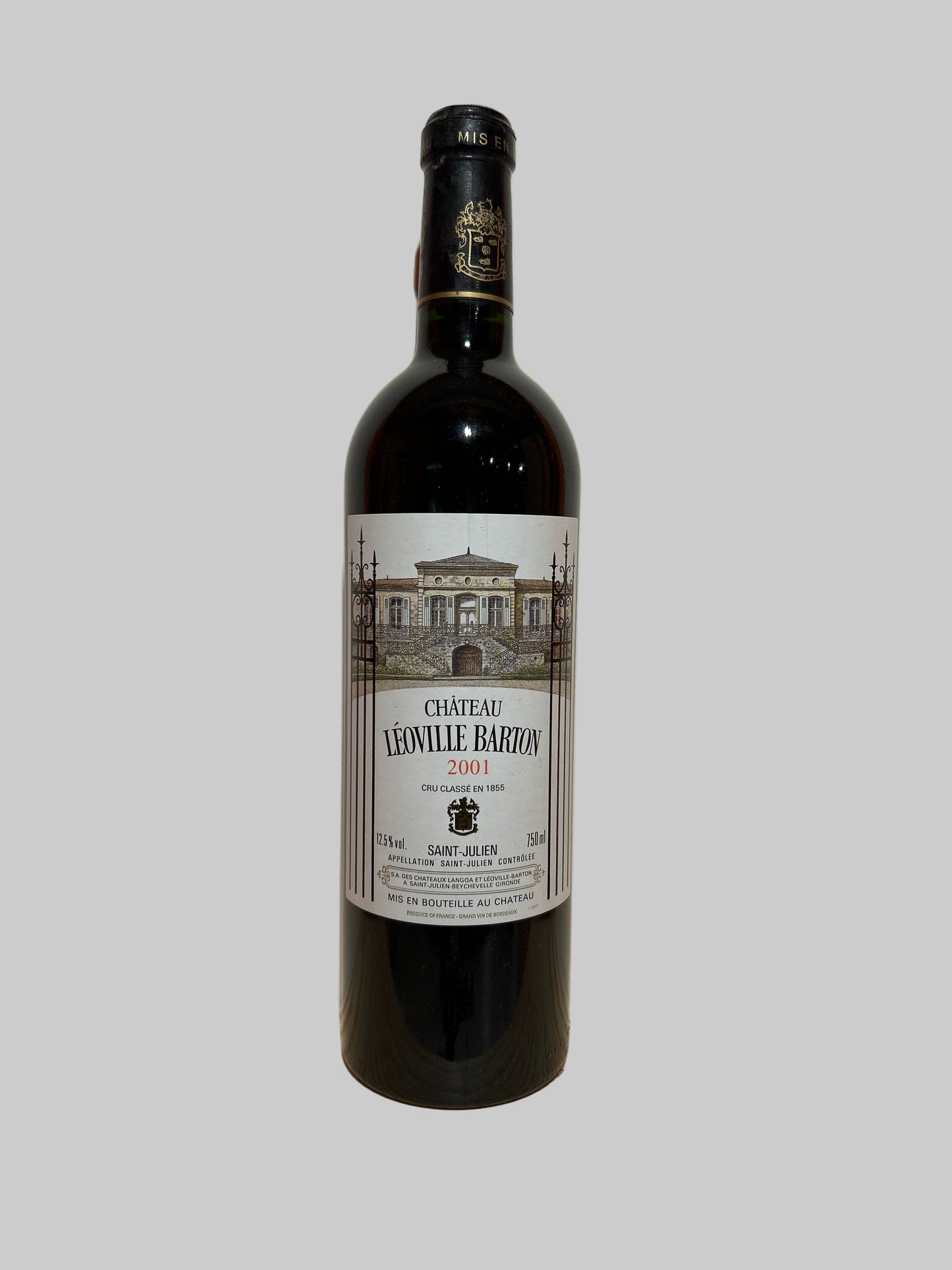 Saint-Julien 2nd Cru Classe 2001, Chateau Leoville Barton