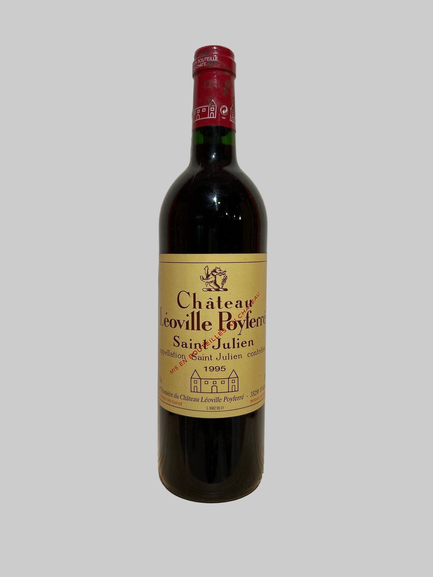 Saint-Julien 2nd Cru Classe 1995, Chateau Leoville Poyferre