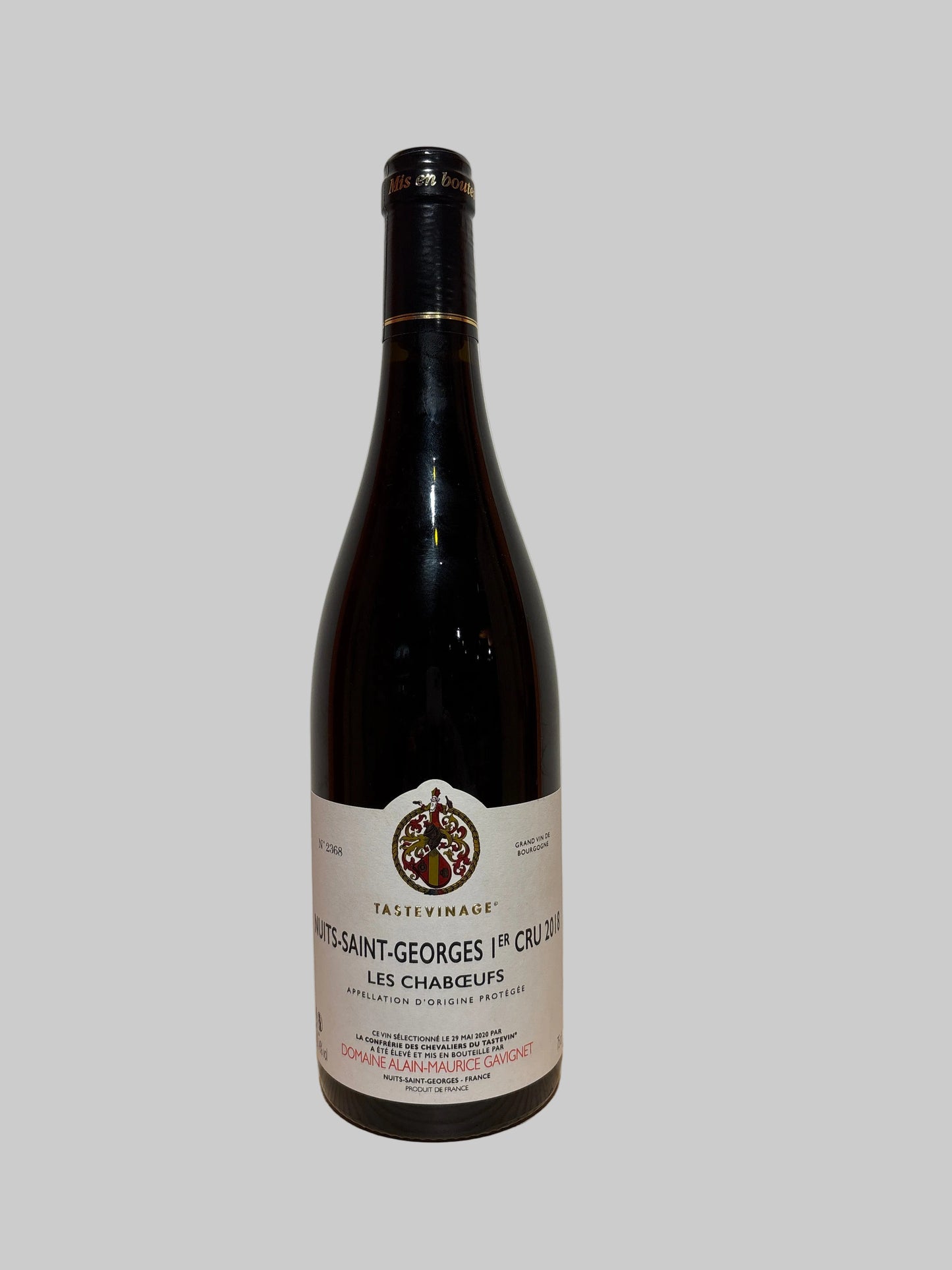 Nuits St Georges 1er Cru Les Chaboeufs 2018, Gavignet