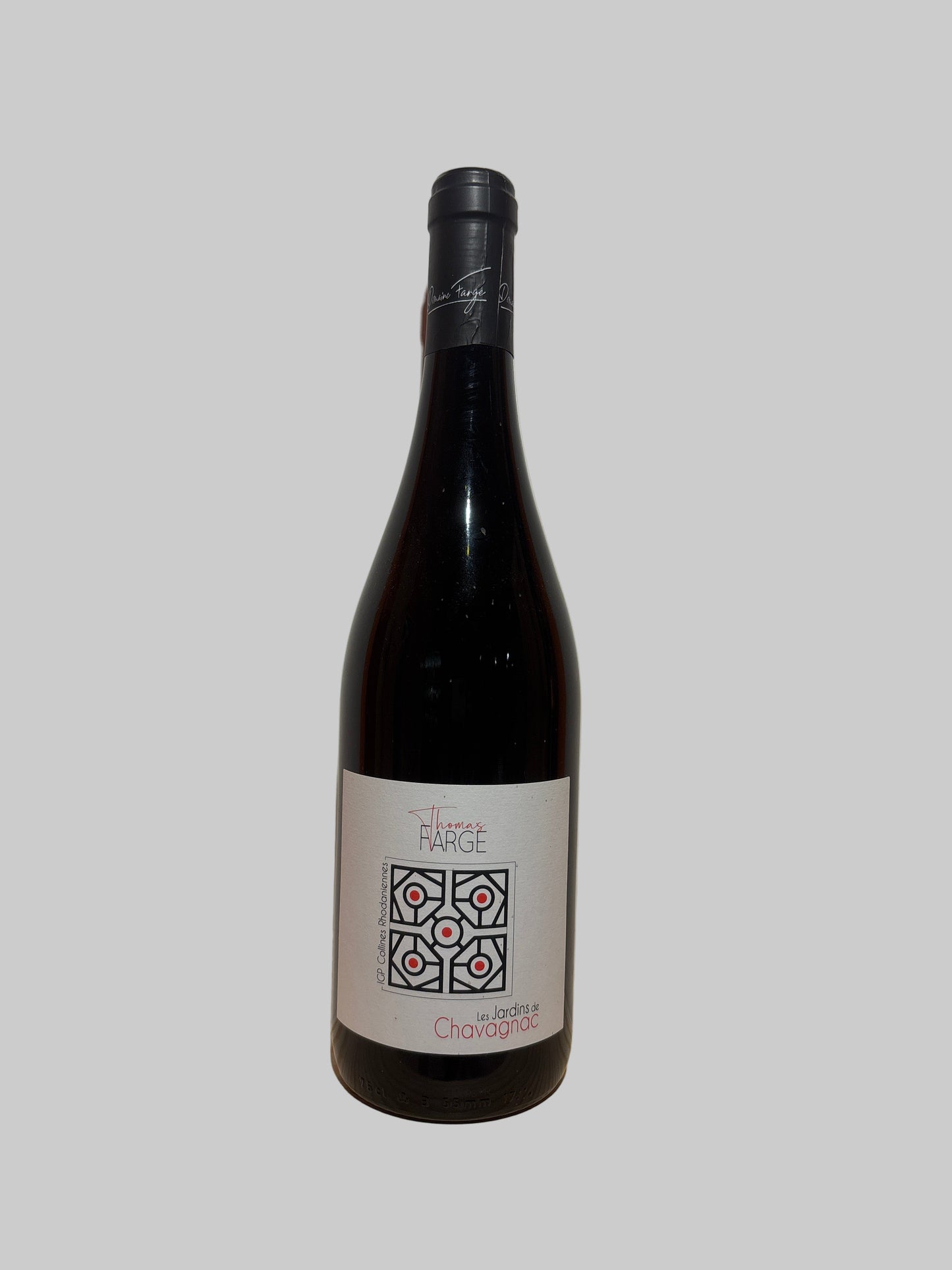 Collines Rhodaniennes Syrah 'Les Jardins de Chavagnac' 2024, Thomas Farge
