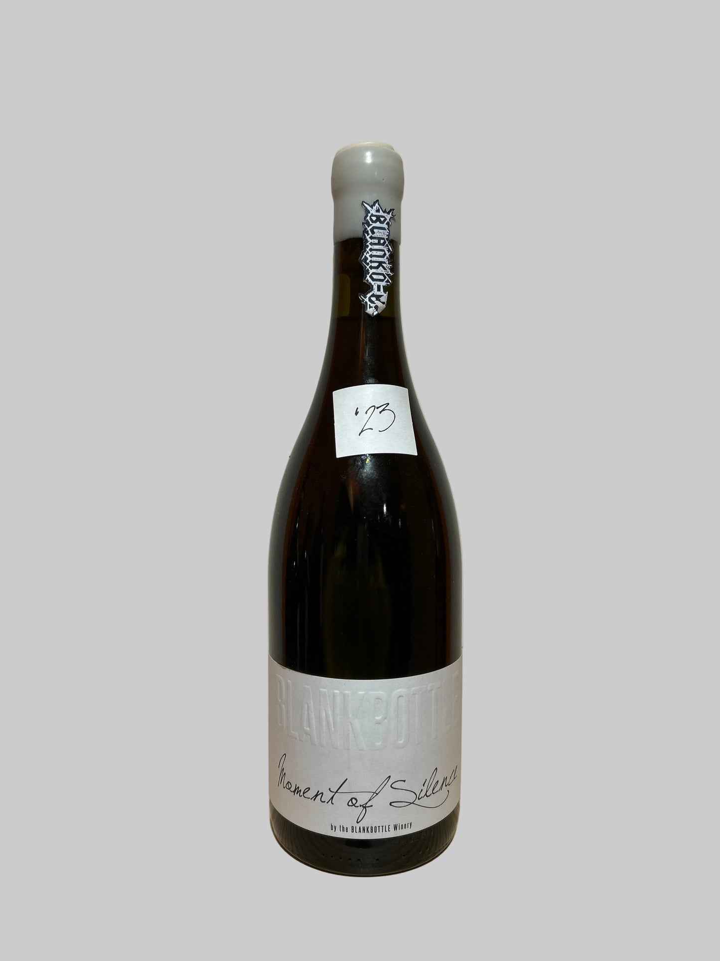 Moment of Silence 2023, Blank Bottle
