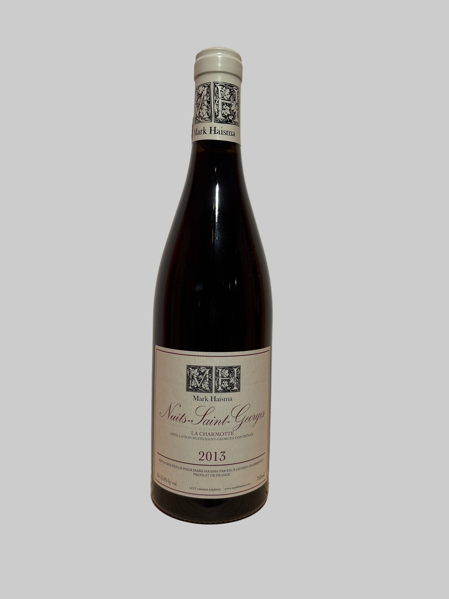 Nuits-St-George 'La Charmotte' 2013, Mark Haisma