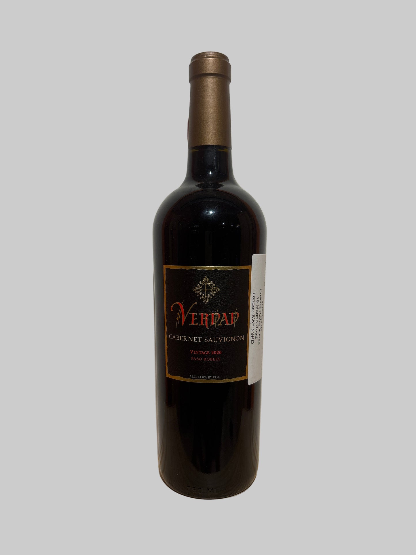 Paso Robles Cabernet Sauvignon 2020 Lindquist Family Wines