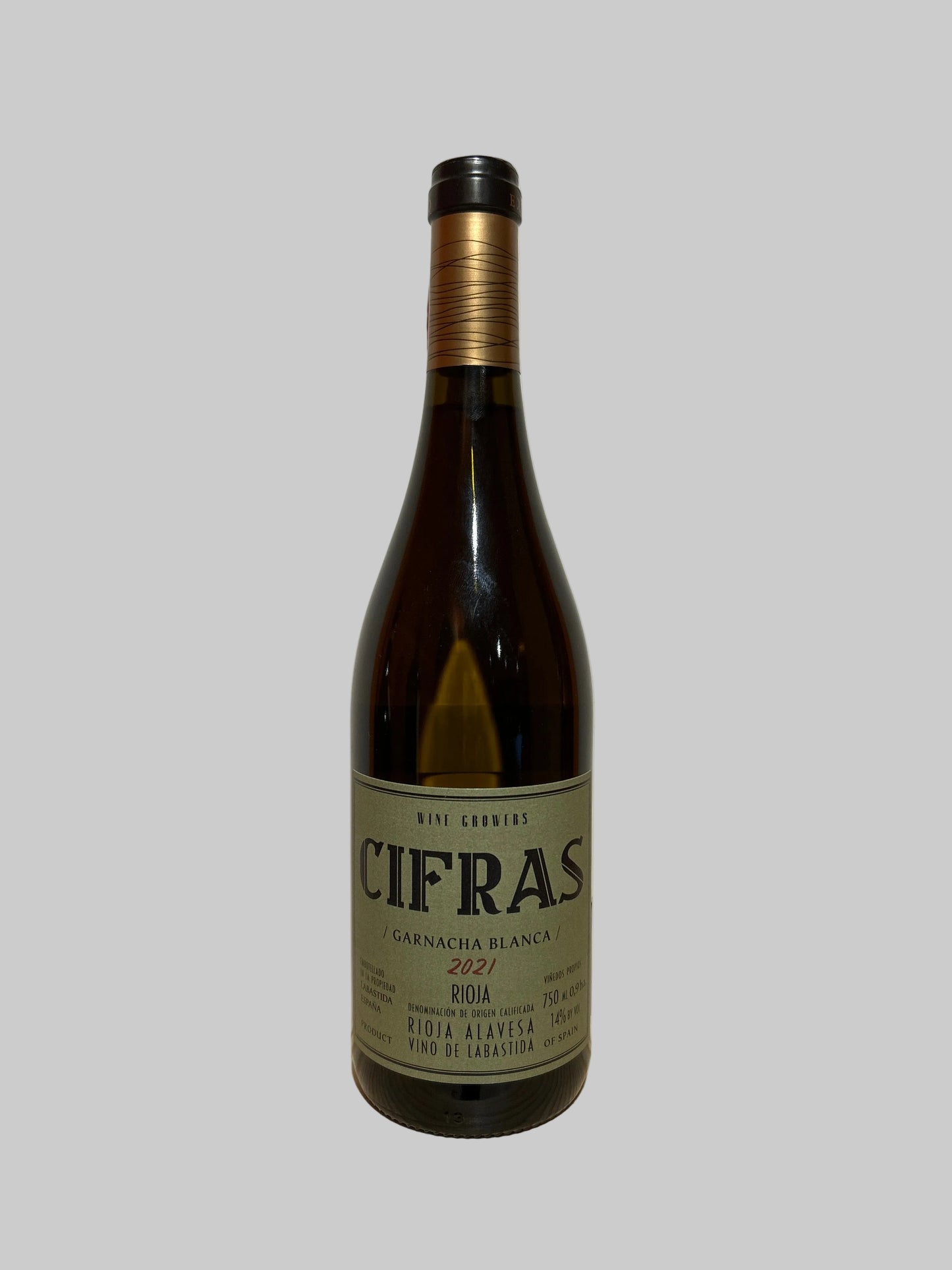 Rioja Garnacha Blanca 'Cifras' 2021, Creaciones Exeo