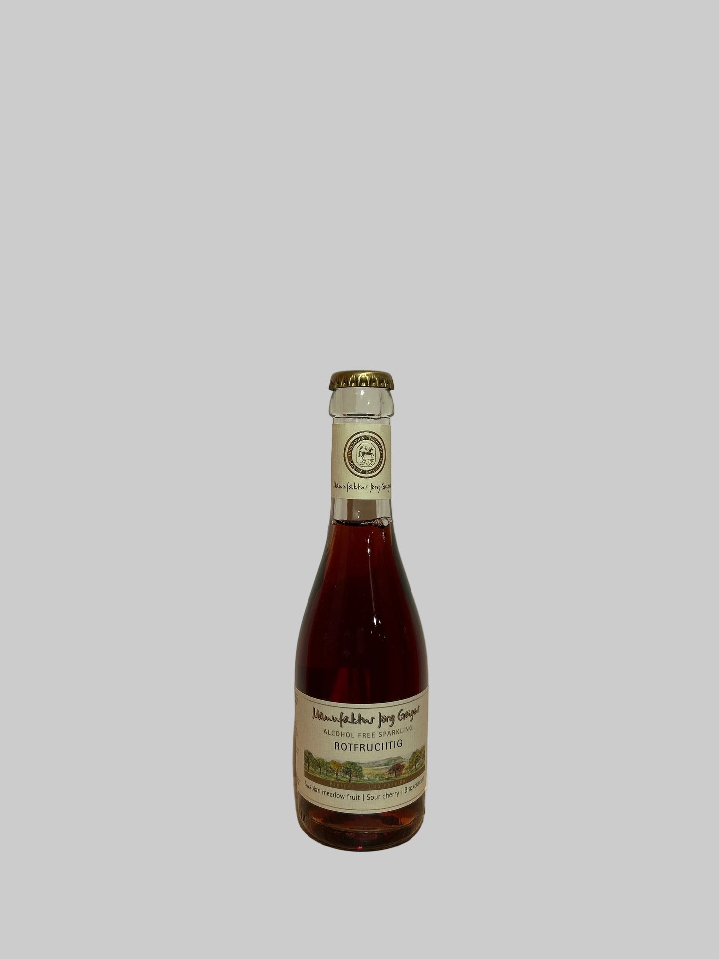 Alcohol Free Sparkling 'Rotfruchtig', Jorg Geiger (200ml)