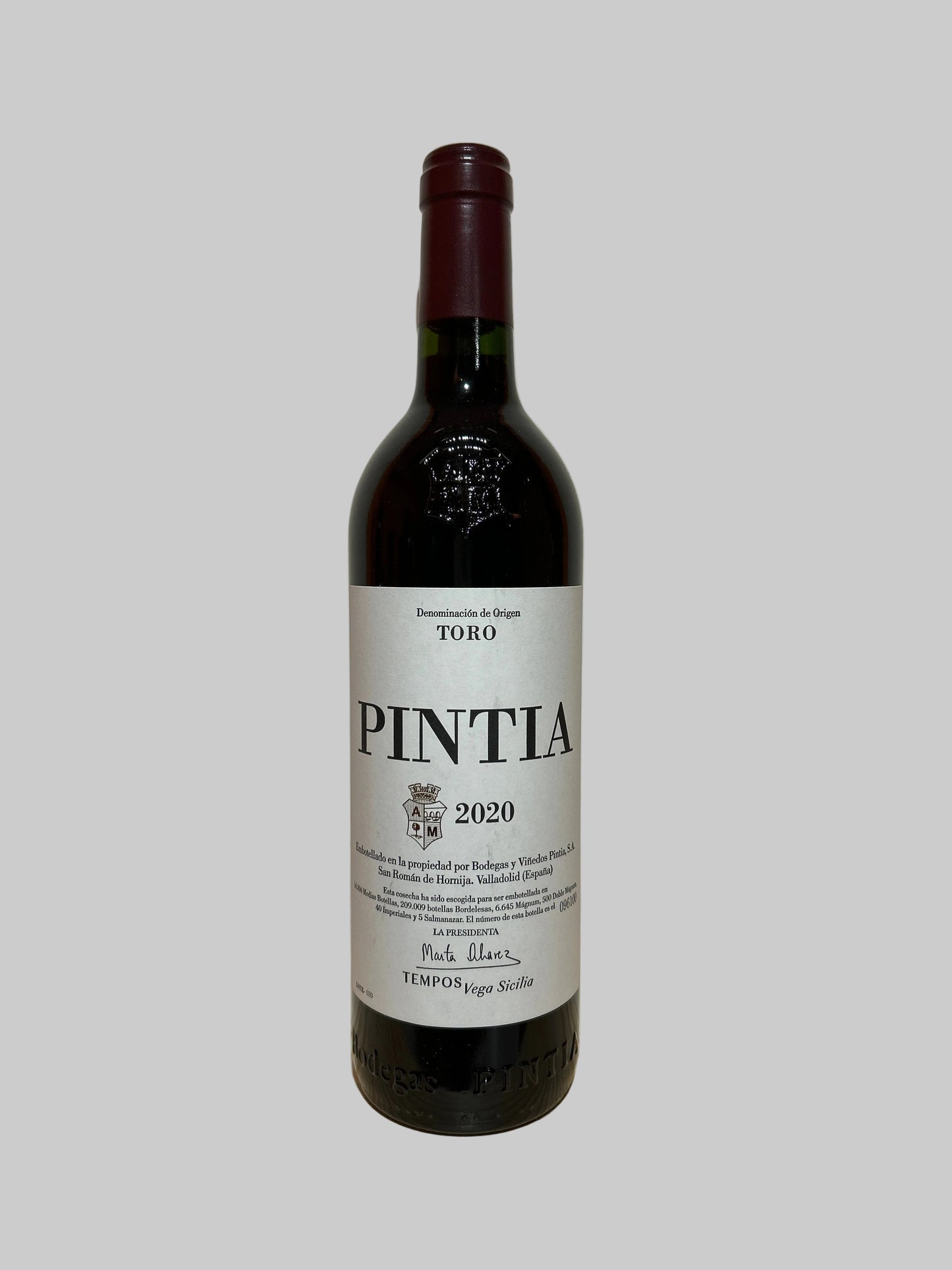 Toro Pintia 2020, Vega Sicilia
