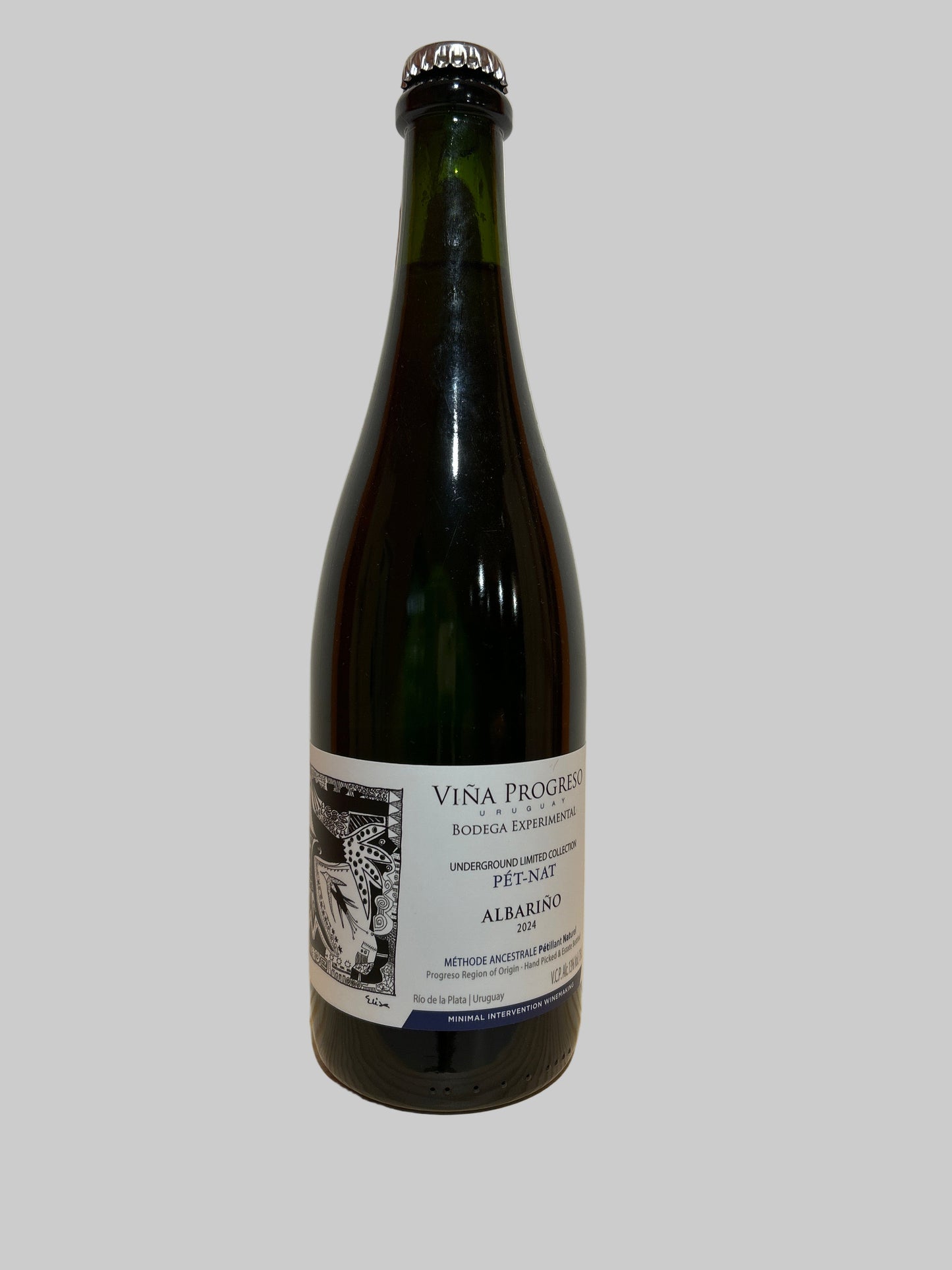 PetNat Albarino 'Underground' 2024, Vina Progreso