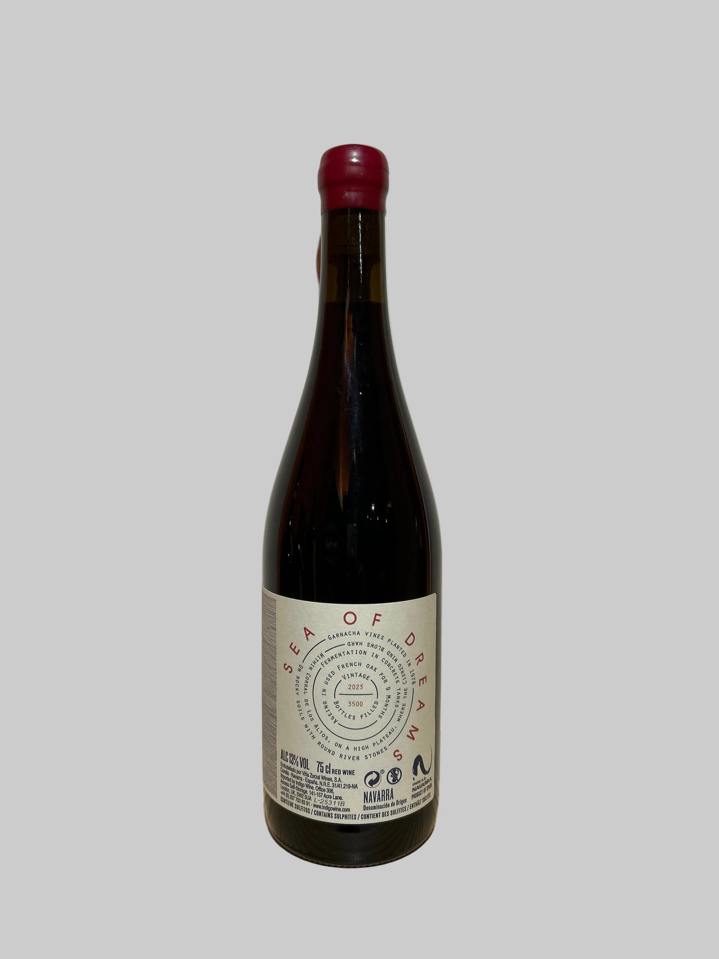 Navarra Sea of Dreams Garnacha Tinto 2023, Vina Zorzal