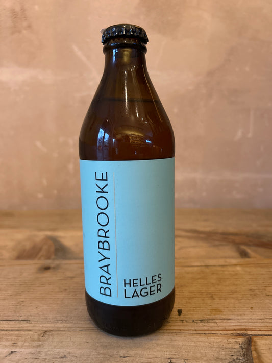 Braybrooke Helles 4.2% 330ml bottle