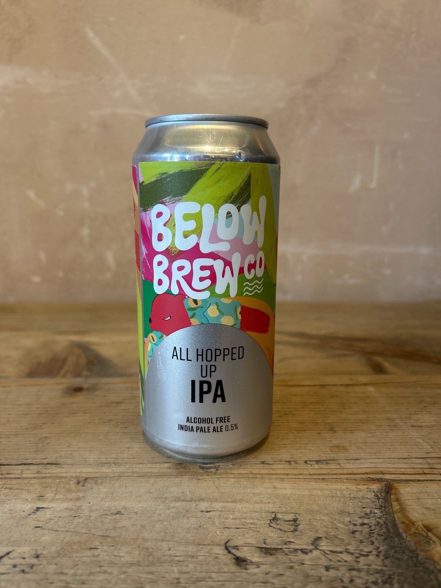 Below Brew All Hopped Up IPA 0.5% 440ml Can