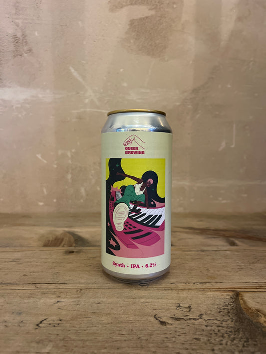 Queer Brewing Synth IPA 6.2% 440ml cans