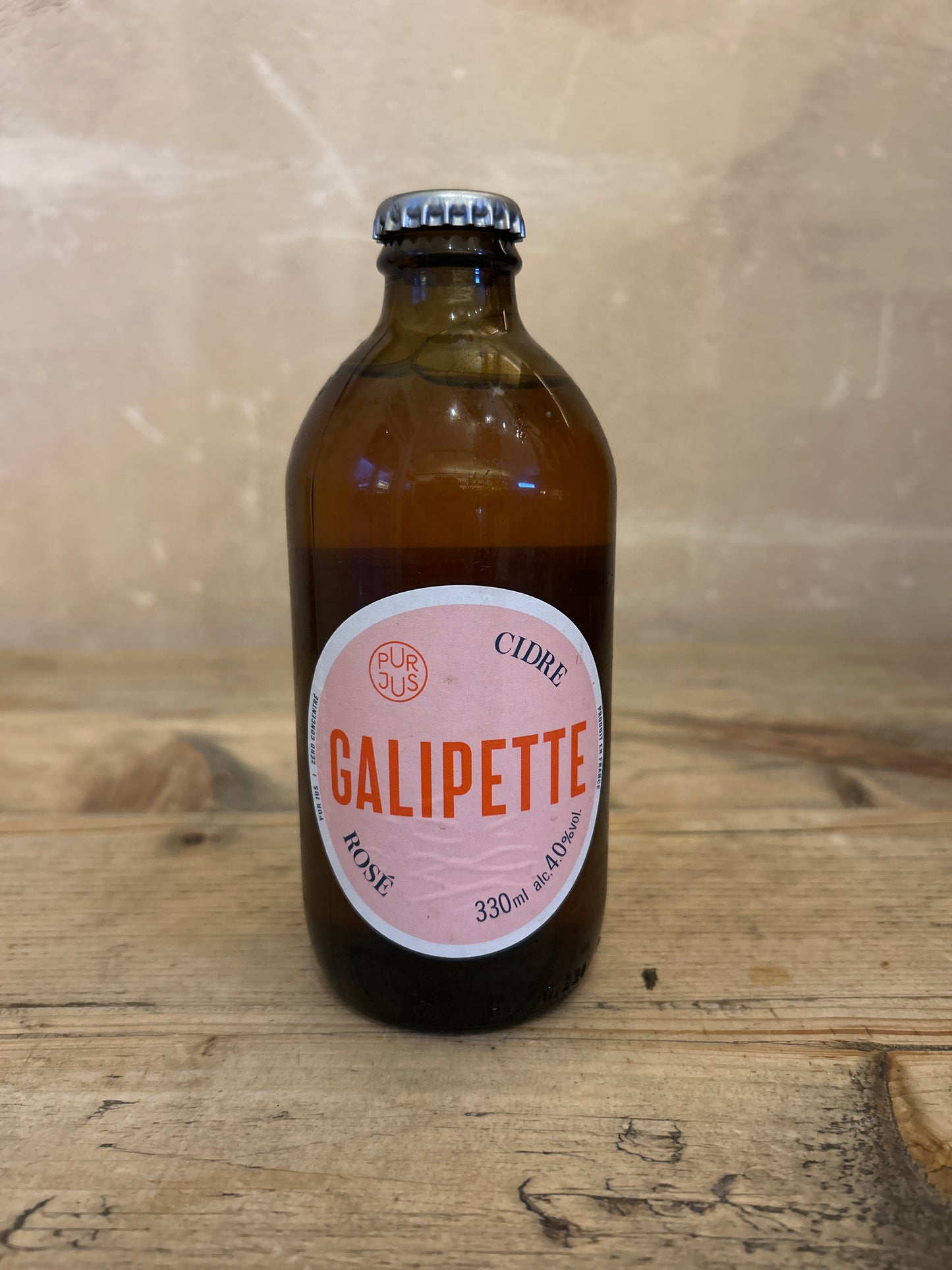 Galipette Rose Cidre 4% abv (12 x 330ml btl)