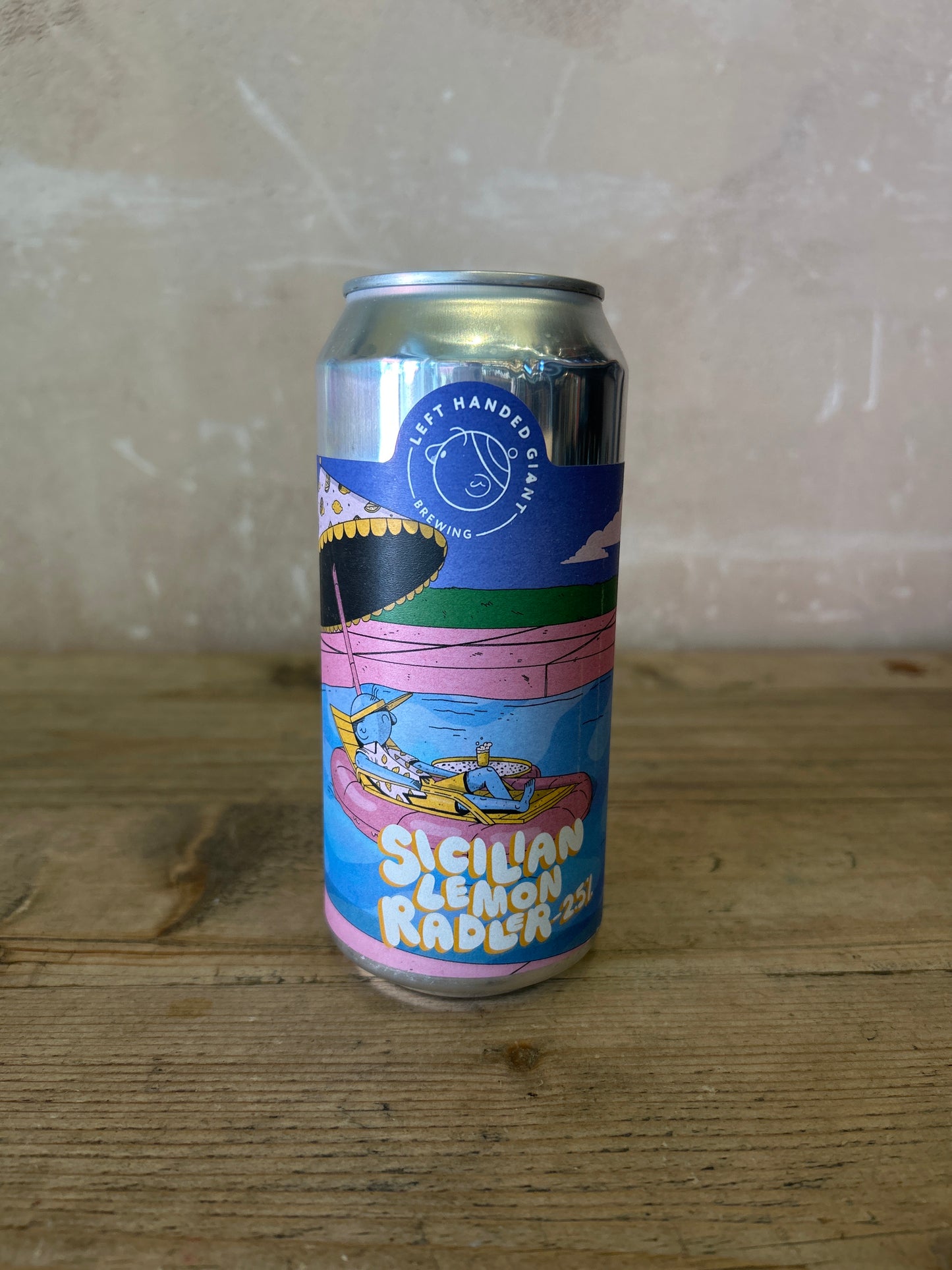 Left Handed Giant Sicilian Lemon Radler 2.5% 440ml Can