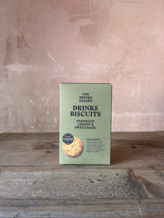 Drinks Biscuits - Parmesan, Toasted ~Pinenut & Basil (110g)