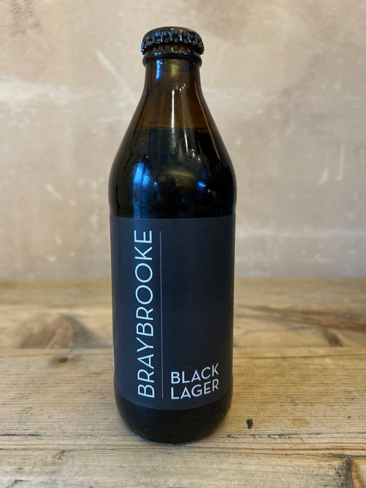 Braybrooke Black Lager 5.2% Schwarzbier 330ml bottle