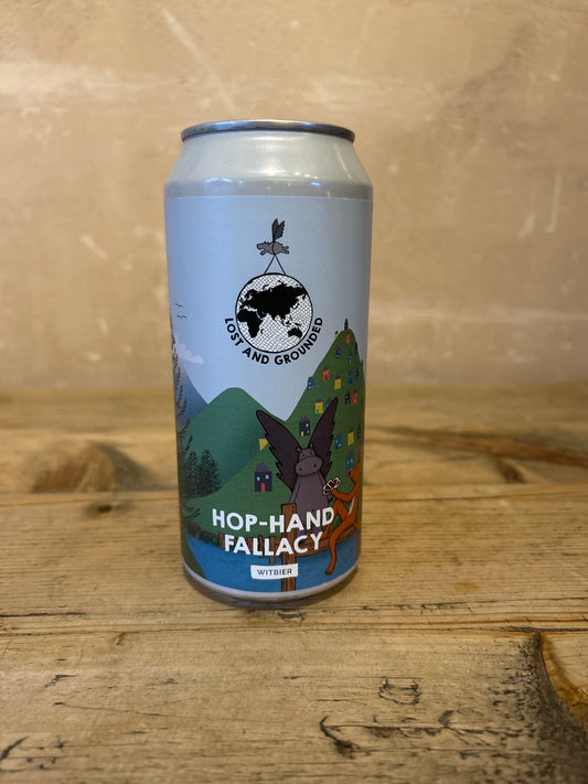 Lost and Grounded Hop Hand Fallacy 440ml Cans