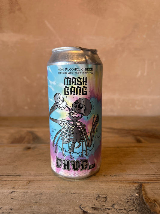 Mash Gang 'Chug' Alcohol Free Hazy IPA 0.5% 440ml Can