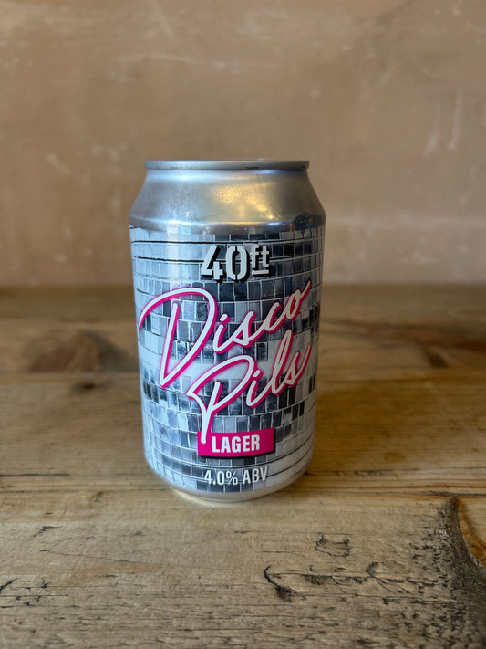 40FT Disco Pils 4.0% 330ml can