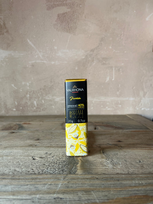 Valrhona Chocolate Jivara 40% Mini Bar 20g