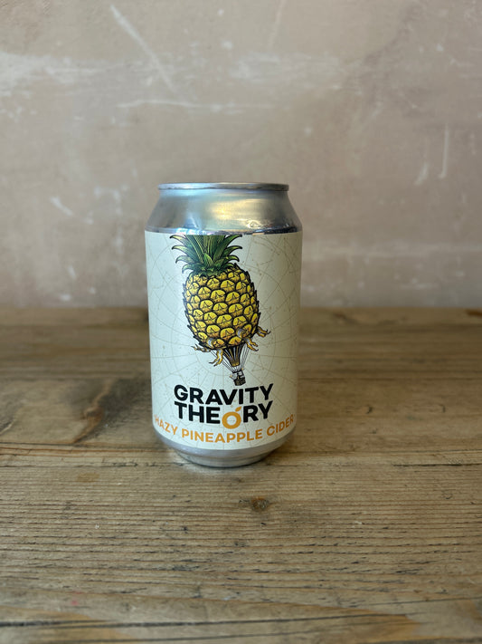Gravity Theory Pineapple Cider 3.4% 330ml Cans