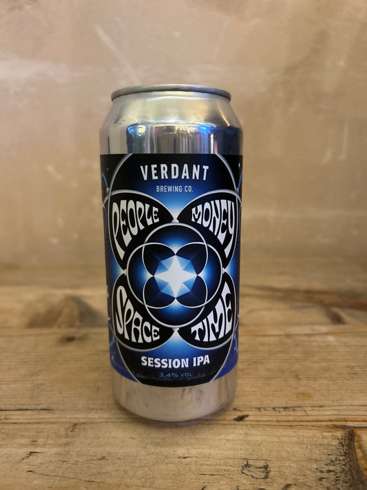Verdant People Money Space Time 3.8% Pale Ale 440ml can