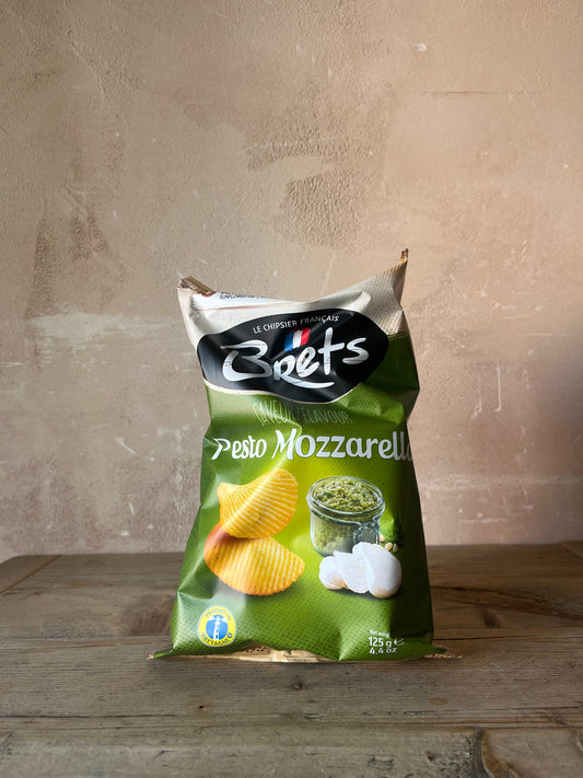 Brets Pesto Mozzarella Crisps (125g)