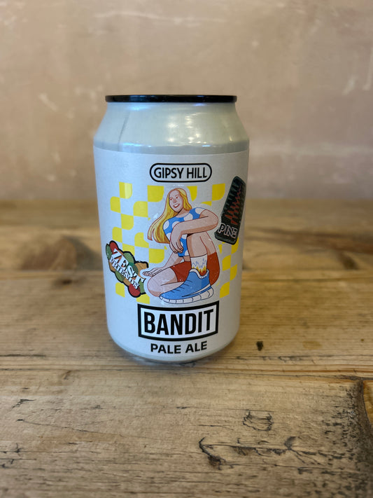 Gipsy Hill Bandit 3.8% Gluten free Pale Ale 330ml can