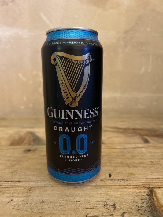 Guinness Draught '0.0%' 440ml can