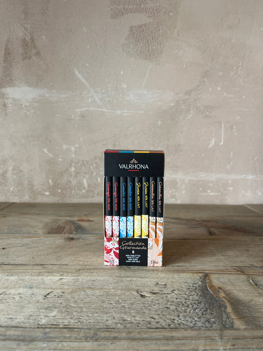 Valrhona Chocolate 8 Mini Bar Gift Box 160g